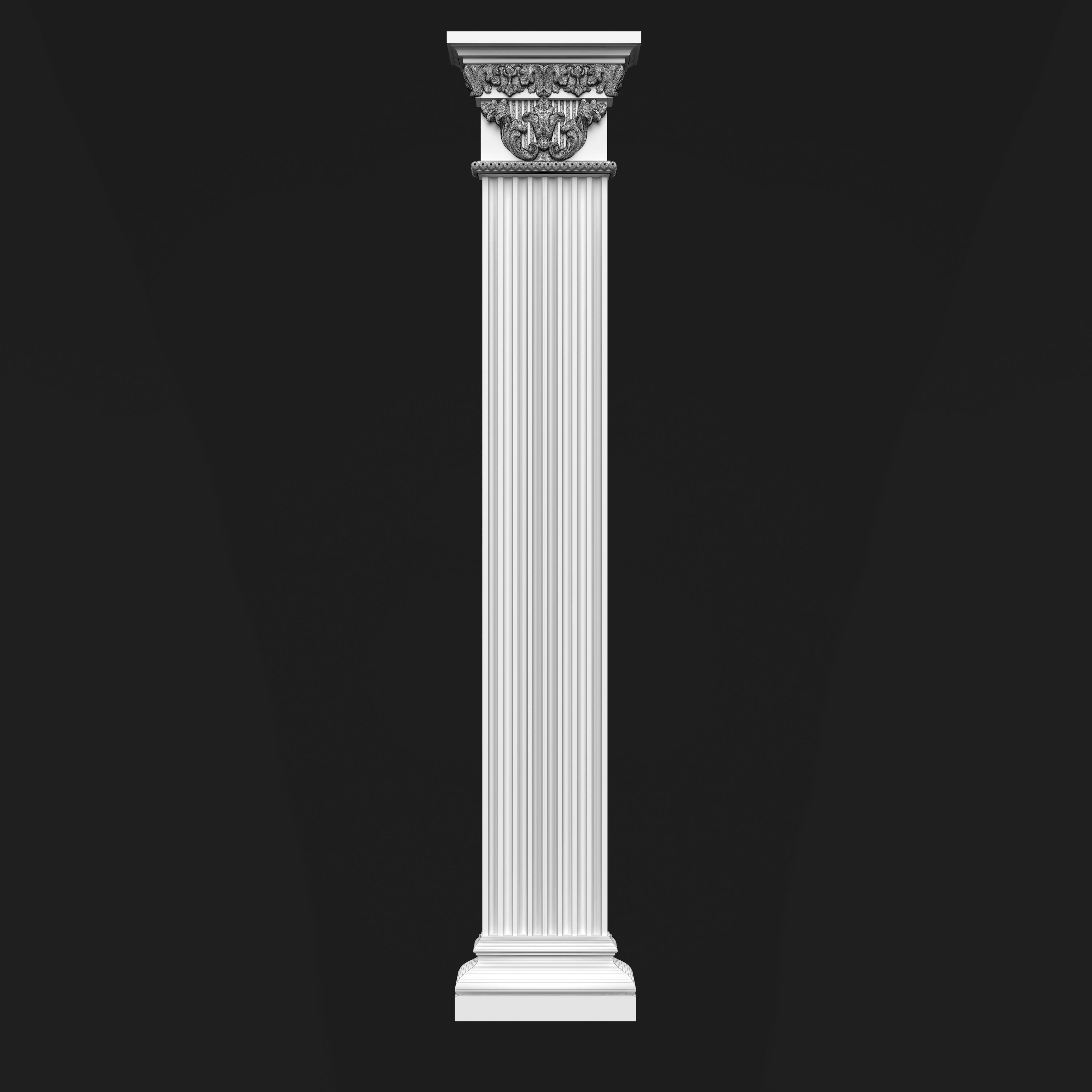 Column Decorative 10 3D model_5