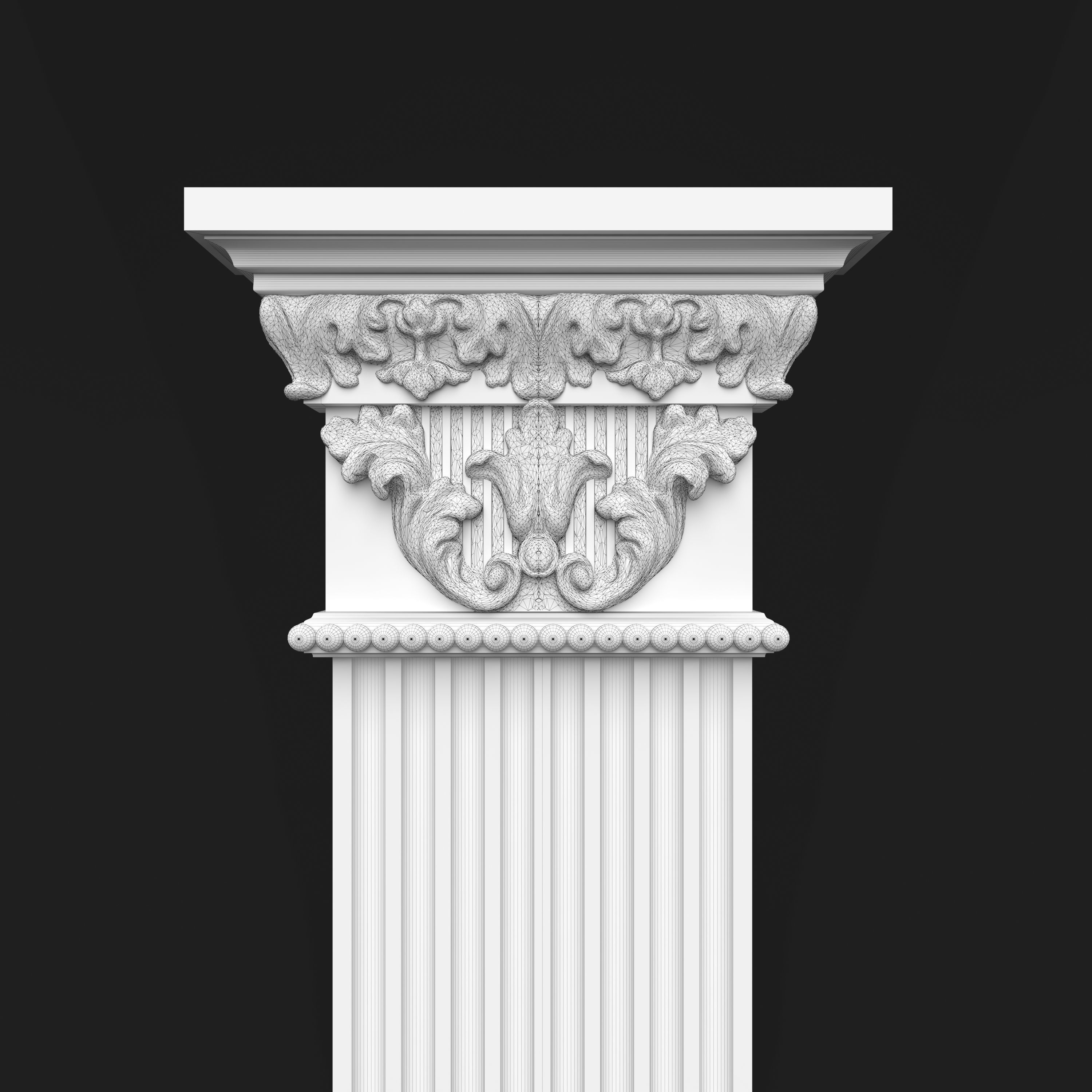 Column Decorative 10 3D model_7