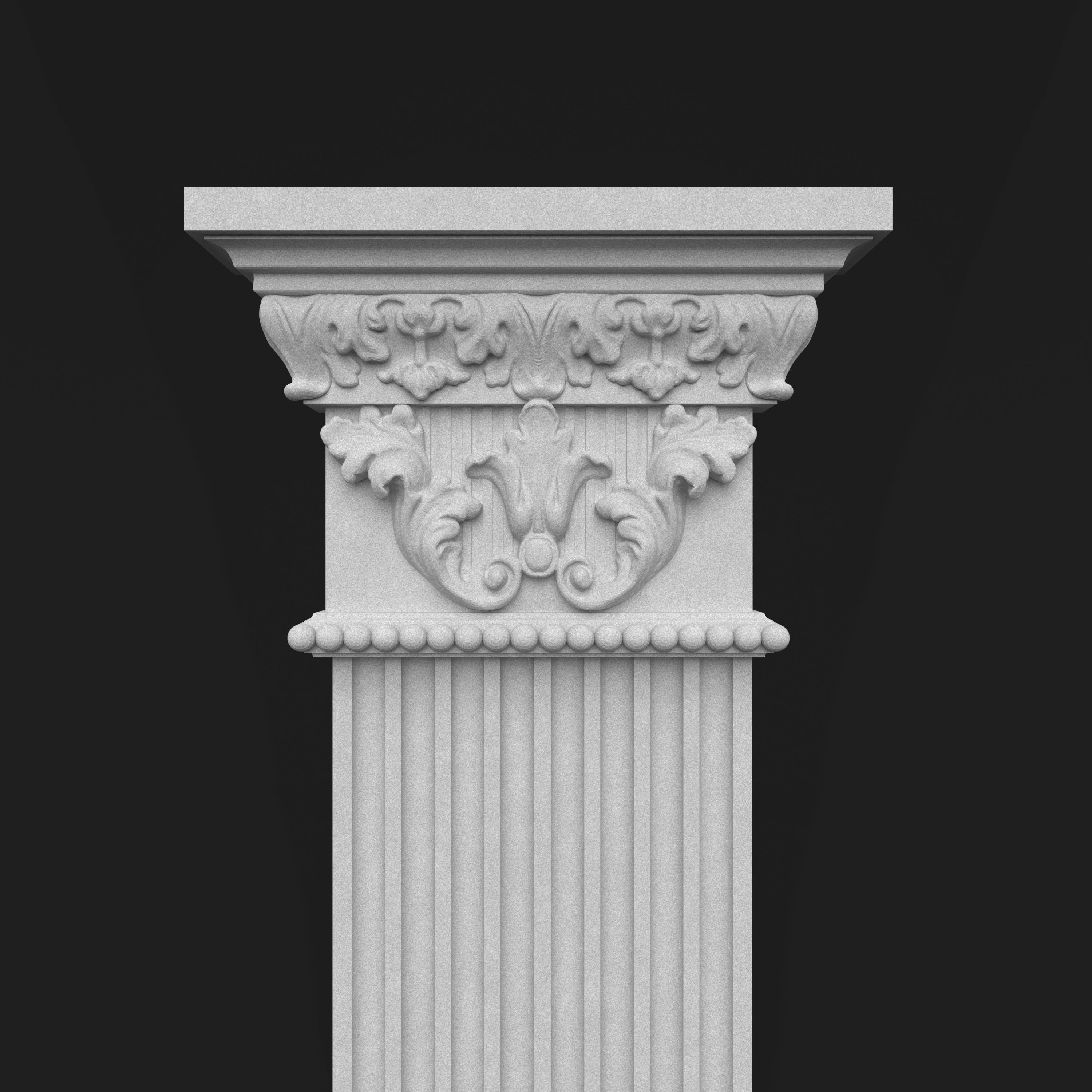Column Decorative 10 3D model_6