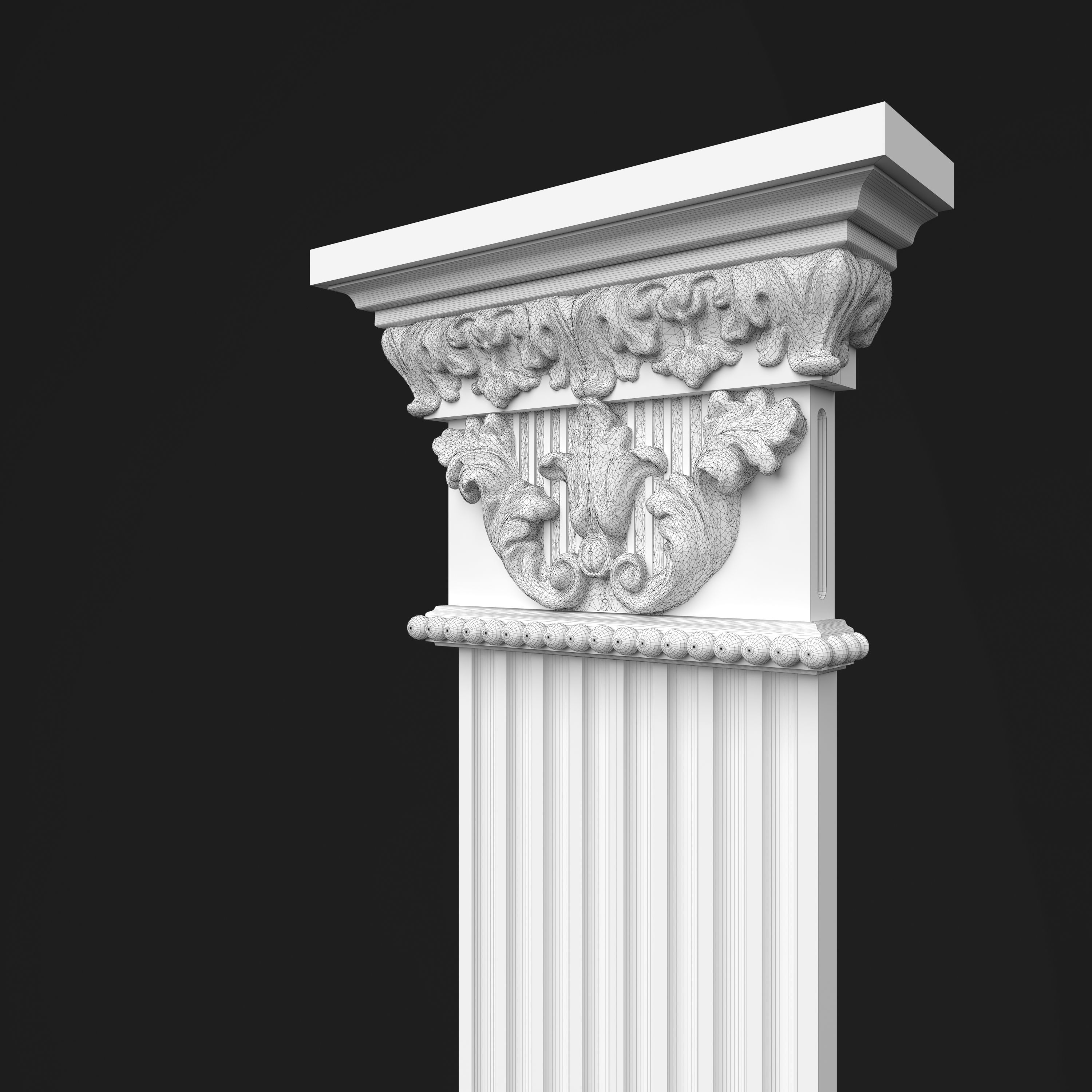 Column Decorative 10 3D model_11