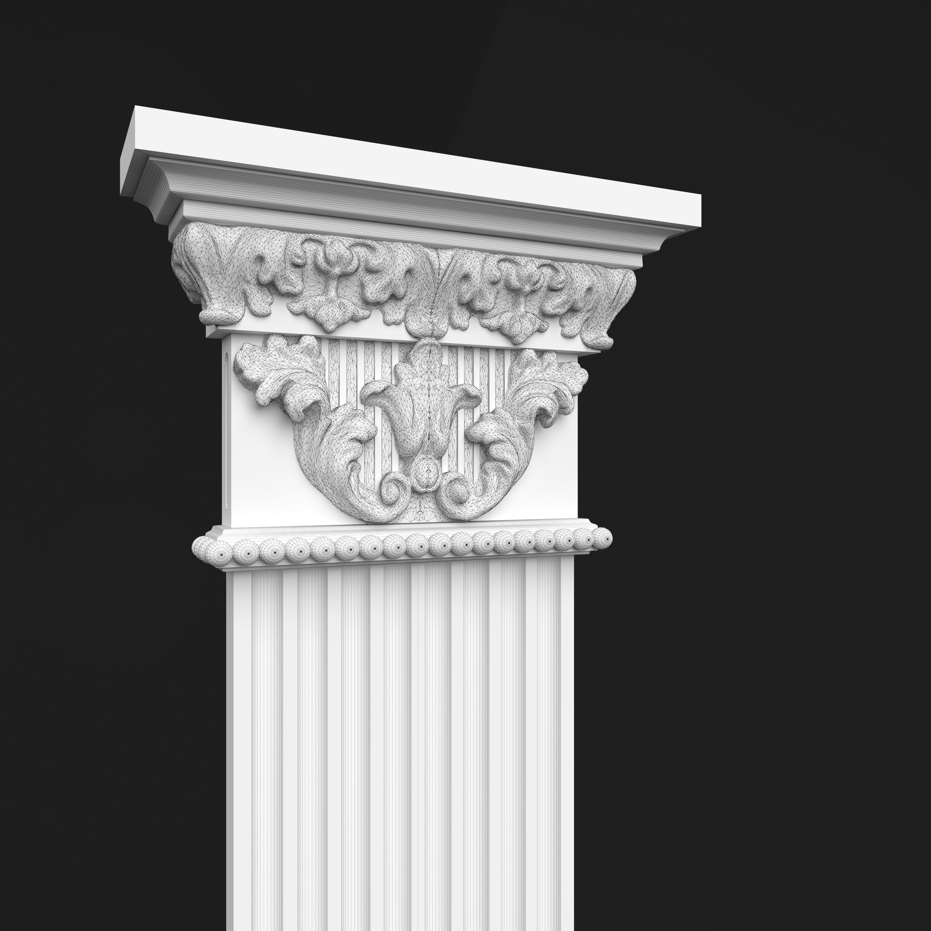 Column Decorative 10 3D model_3