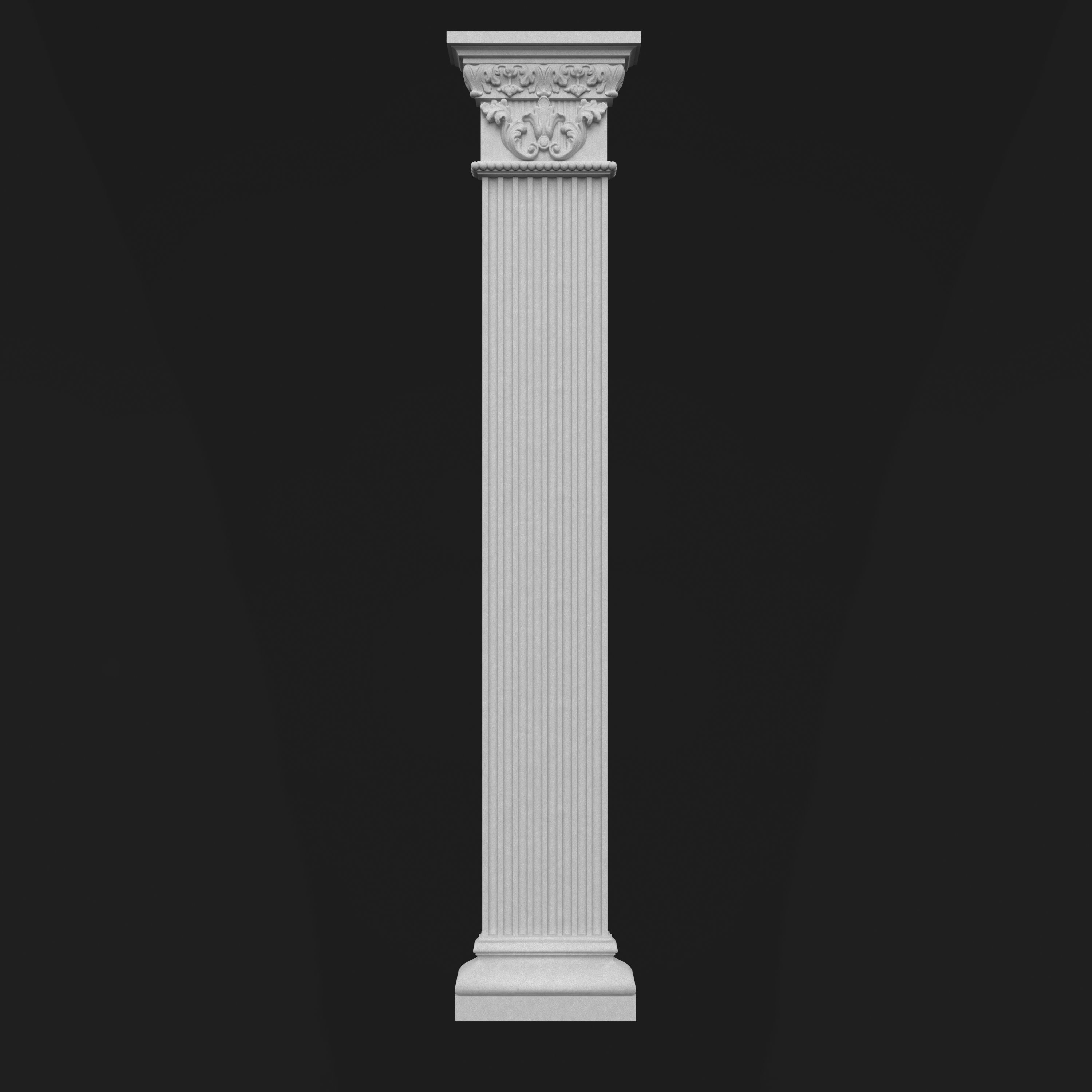 Column Decorative 10 3D model_4