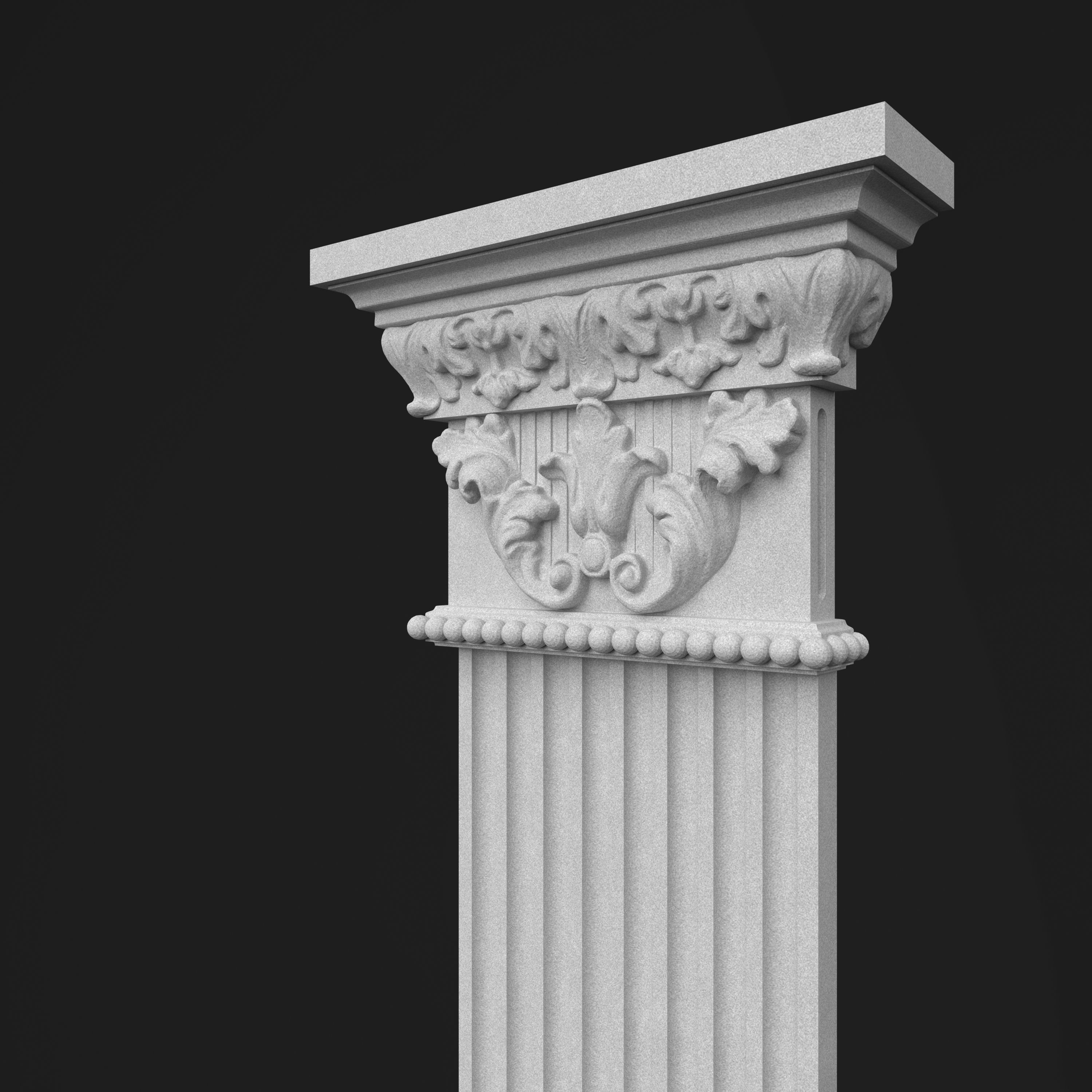 Column Decorative 10 3D model_10