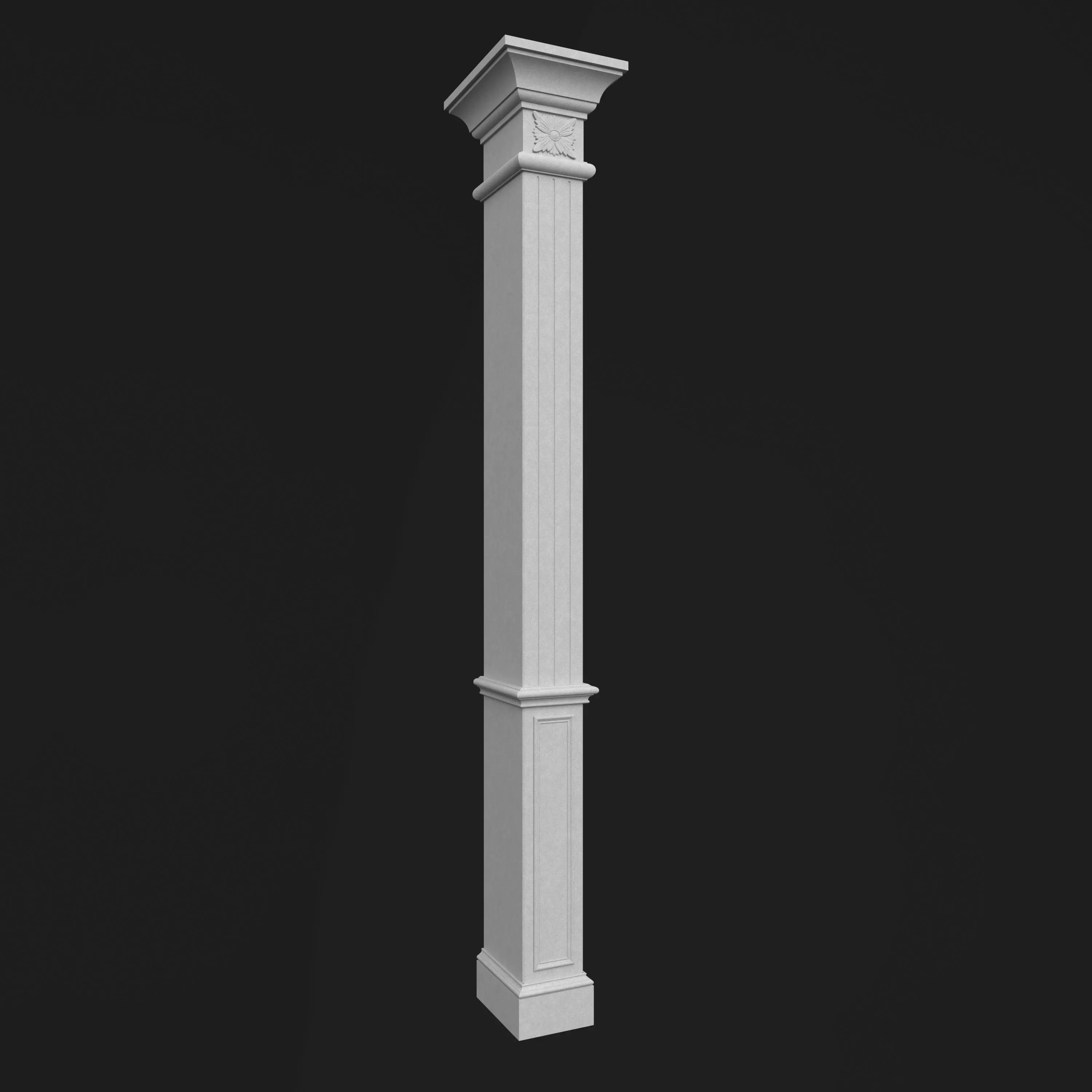 Column Decorative 11 3D model_0