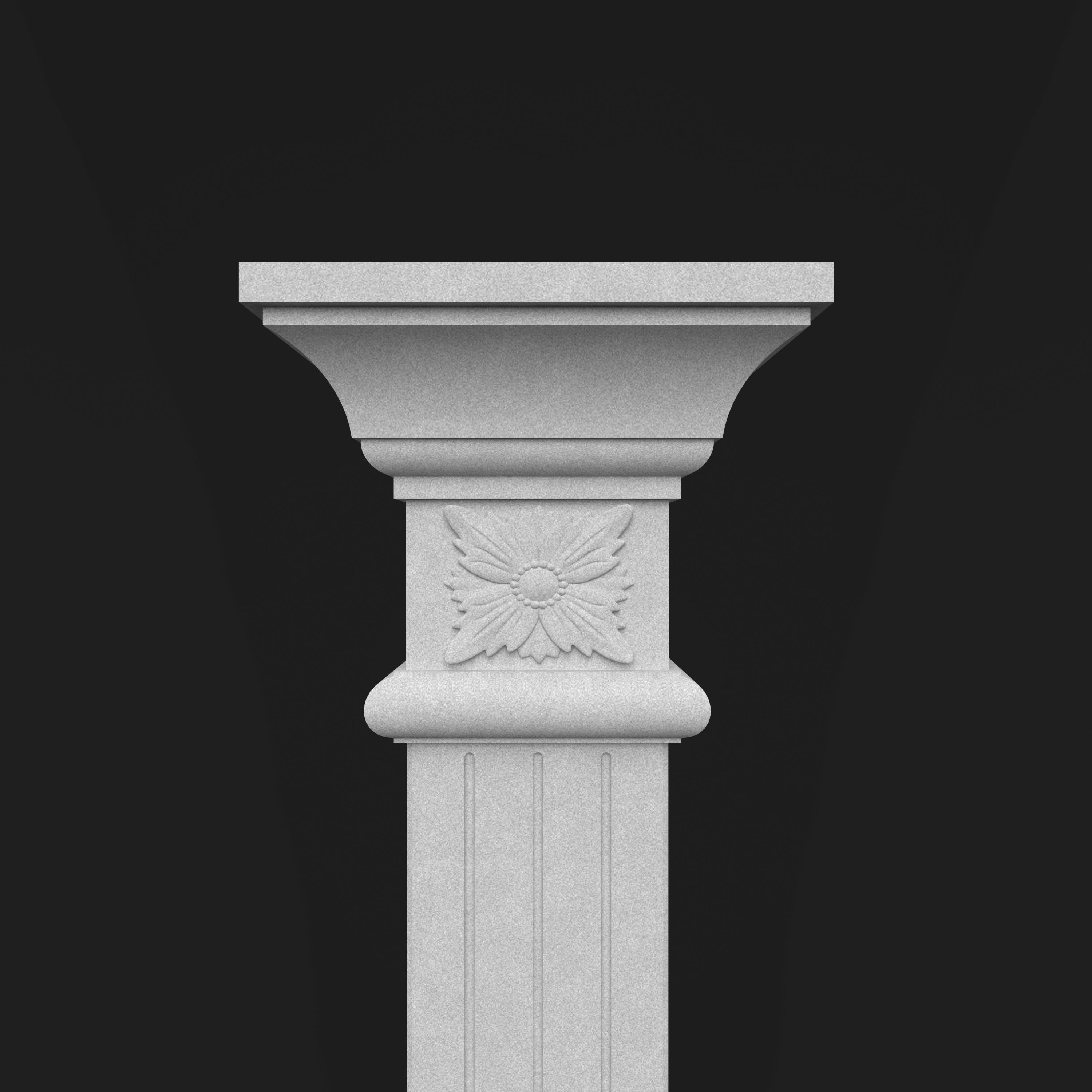 Column Decorative 11 3D model_6