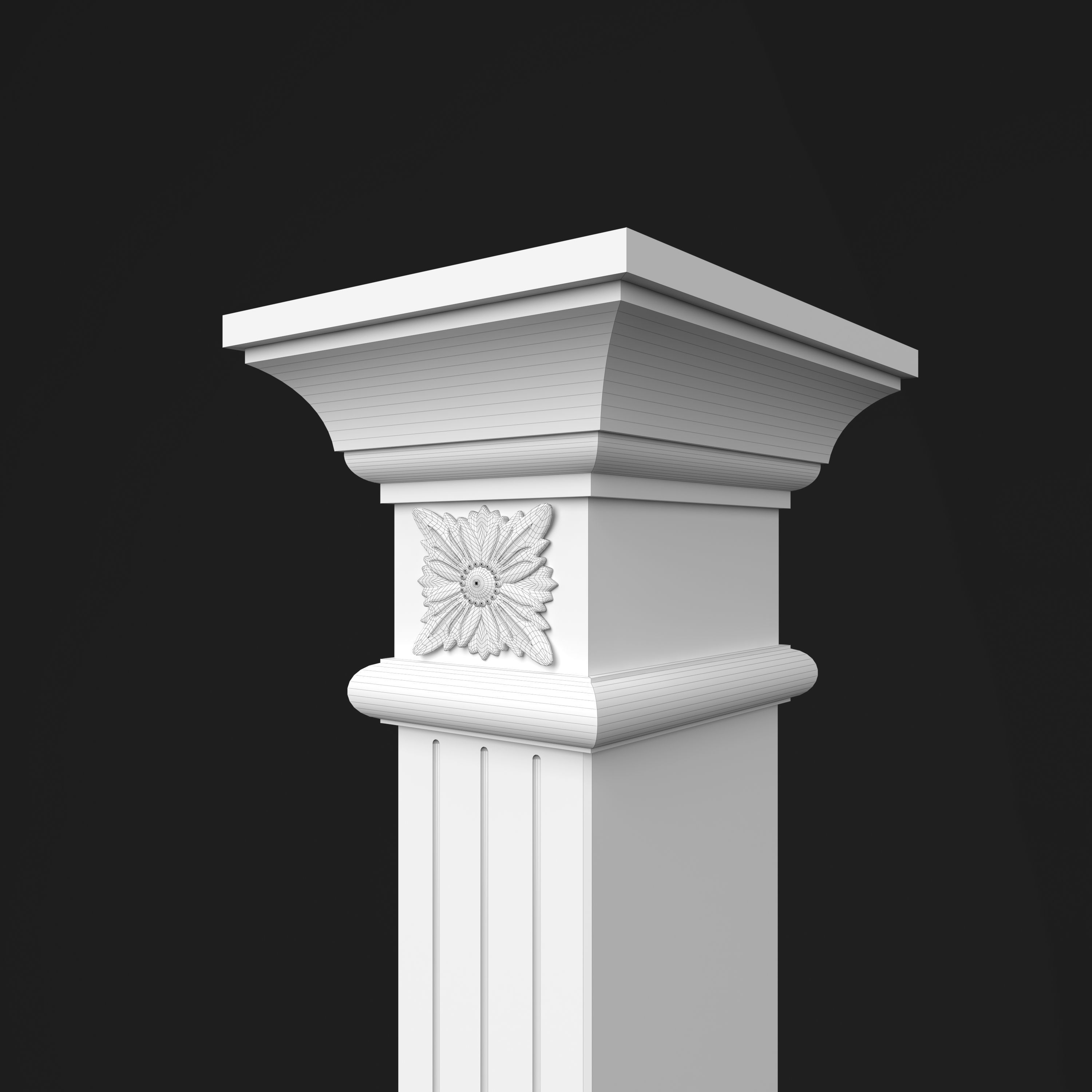 Column Decorative 11 3D model_11