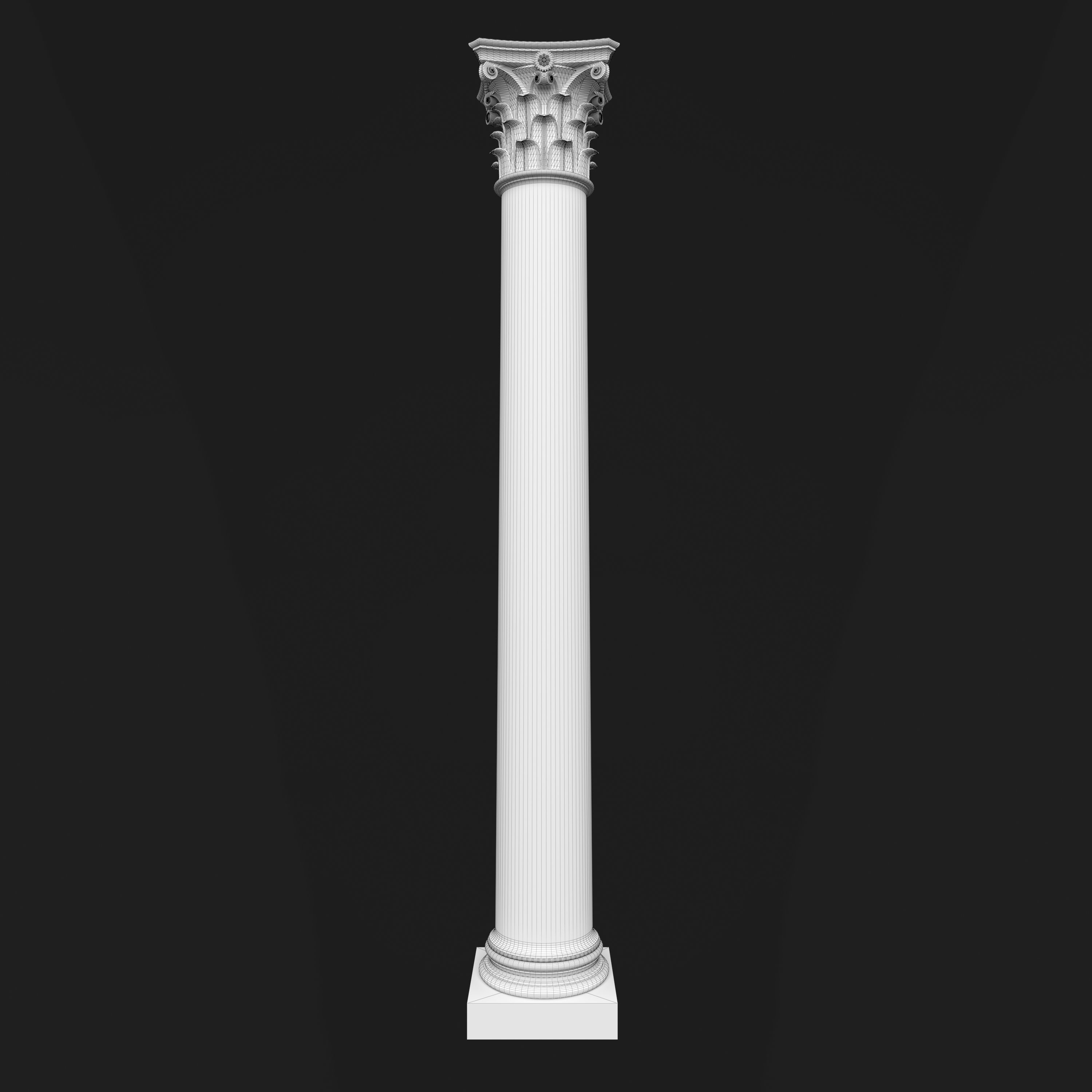 Column Decorative 12 3D model_5