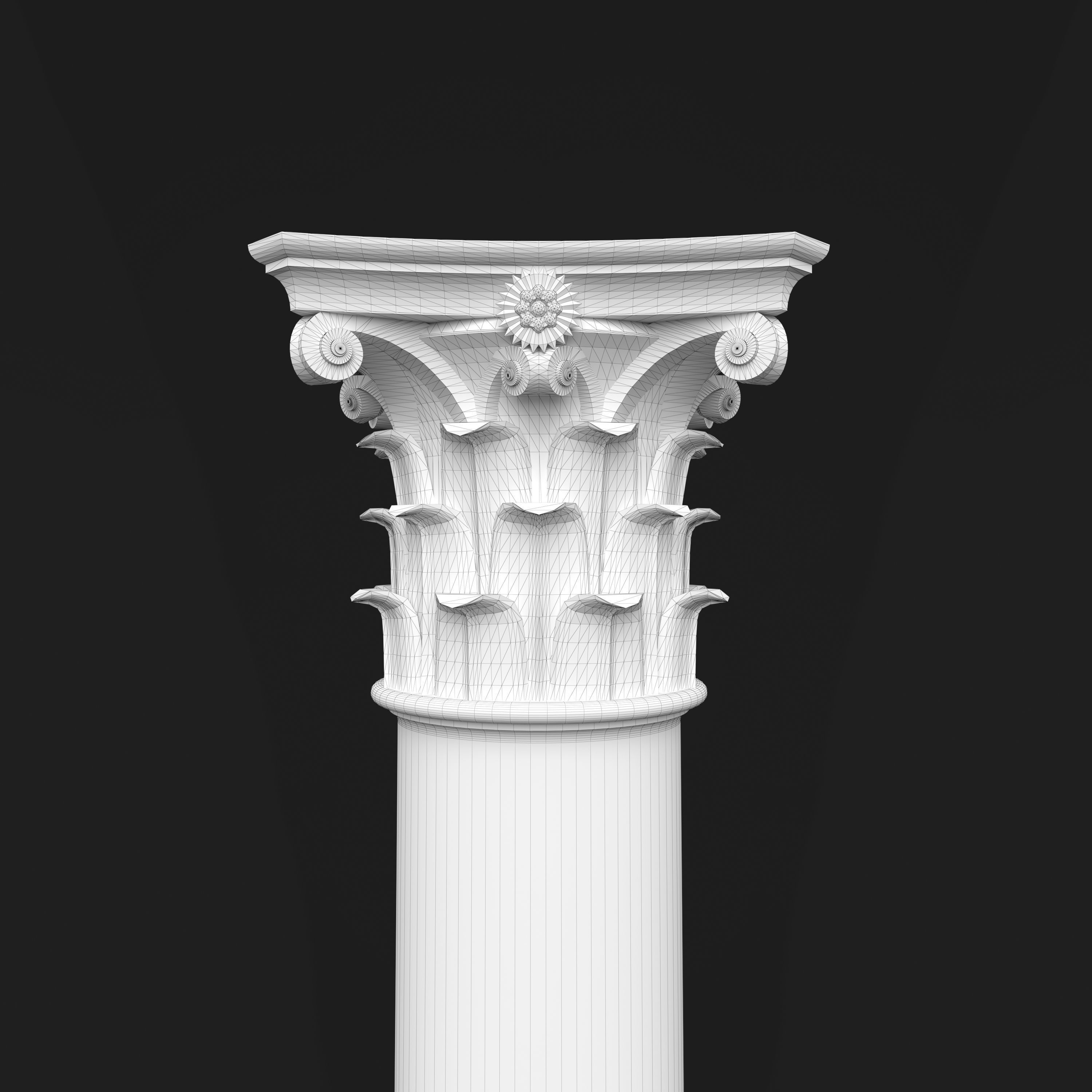 Column Decorative 12 3D model_7