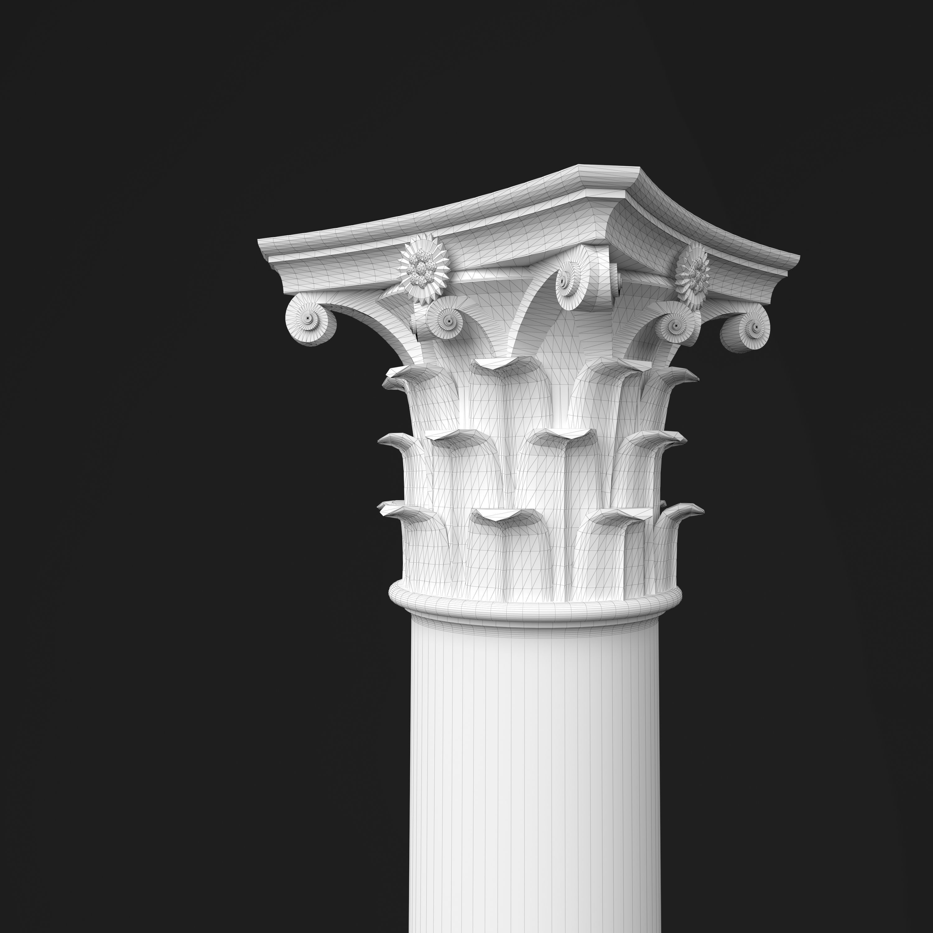 Column Decorative 12 3D model_11