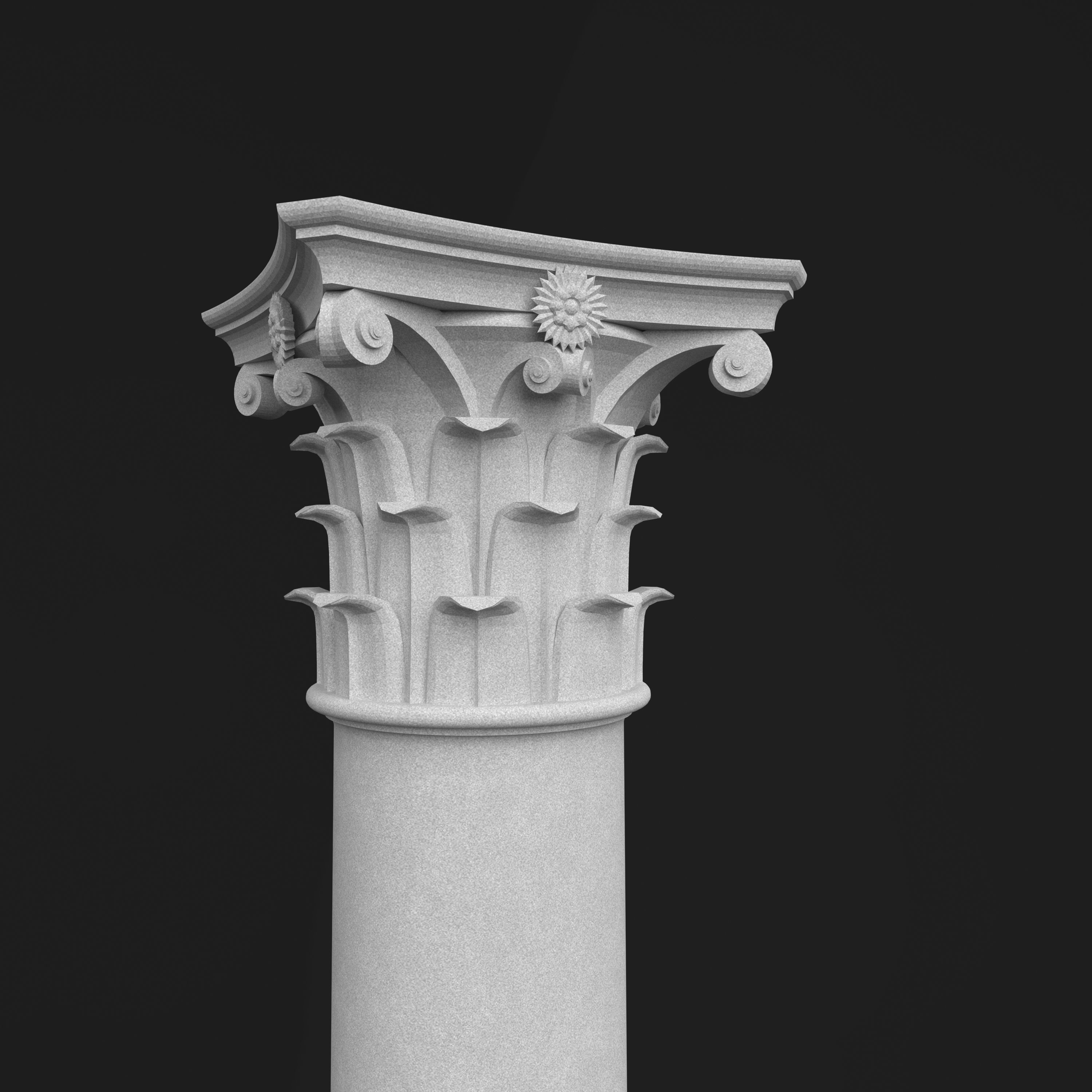 Column Decorative 12 3D model_2