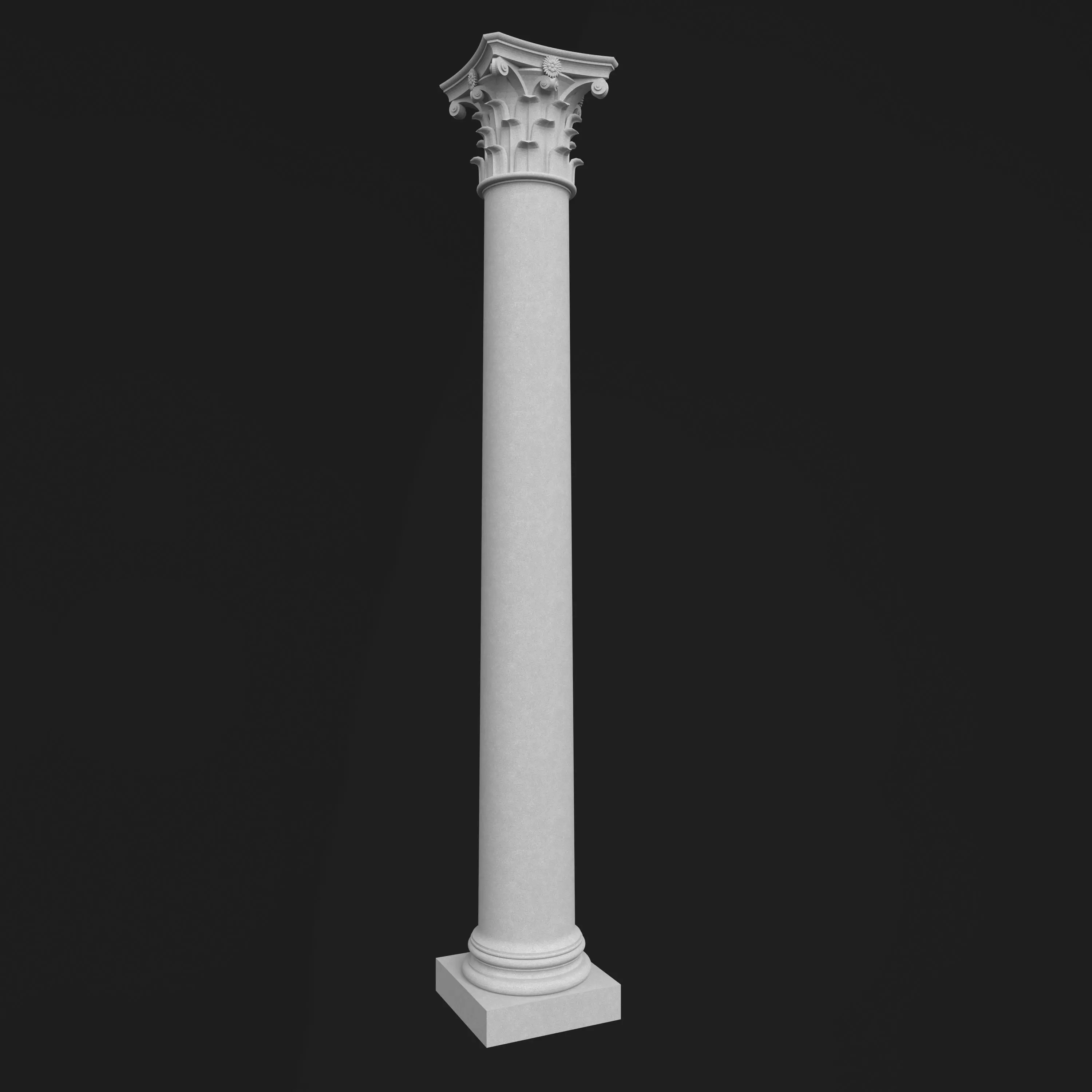 Column Decorative 12 3D model_0
