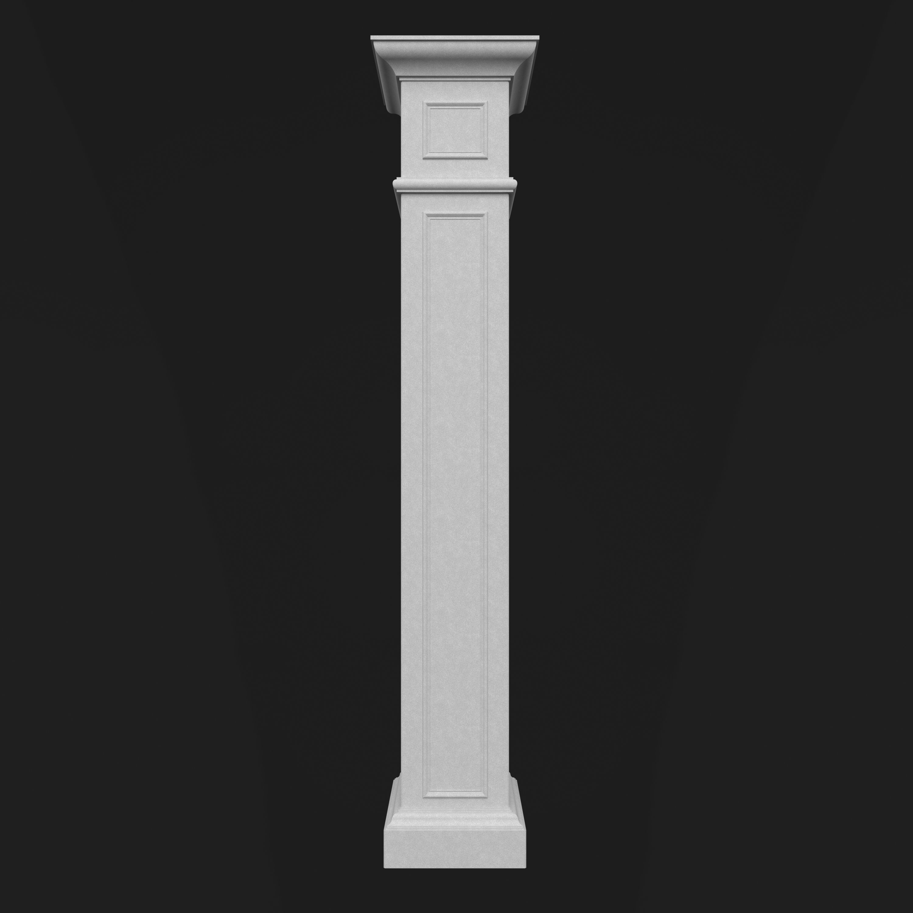 Column Decorative 15 3D model_4