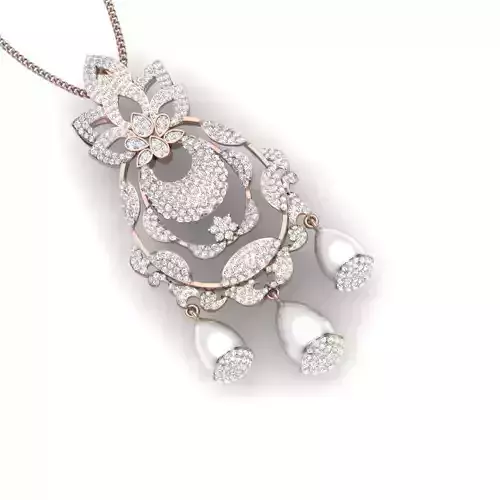 Pendant 3dm stl render detail 