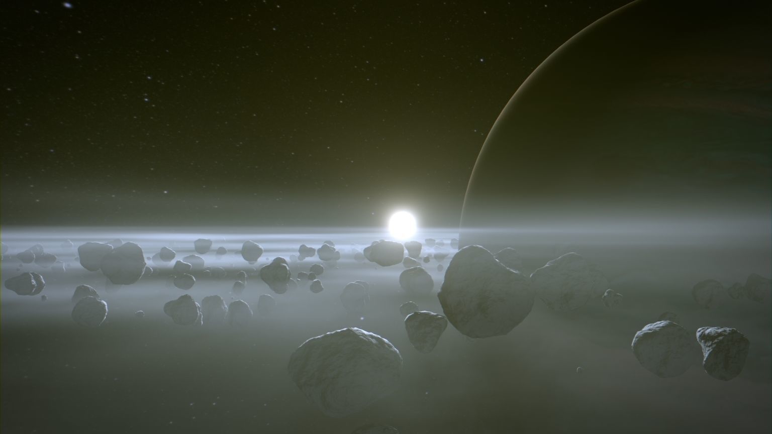 Space Planet Metaverse  Low-poly 3D model_1