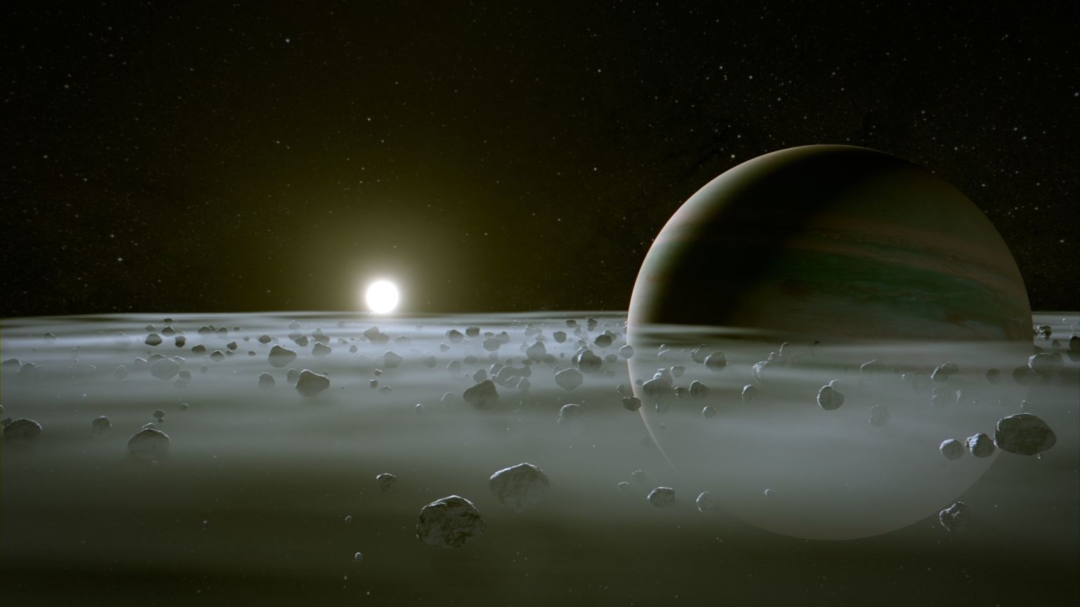 Space Planet Metaverse  Low-poly 3D model_2