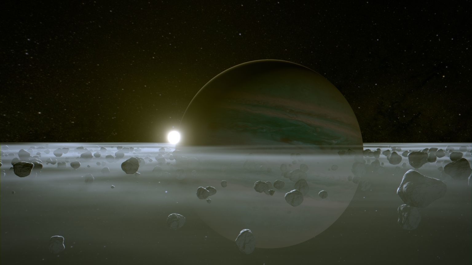 Space Planet Metaverse  Low-poly 3D model_3