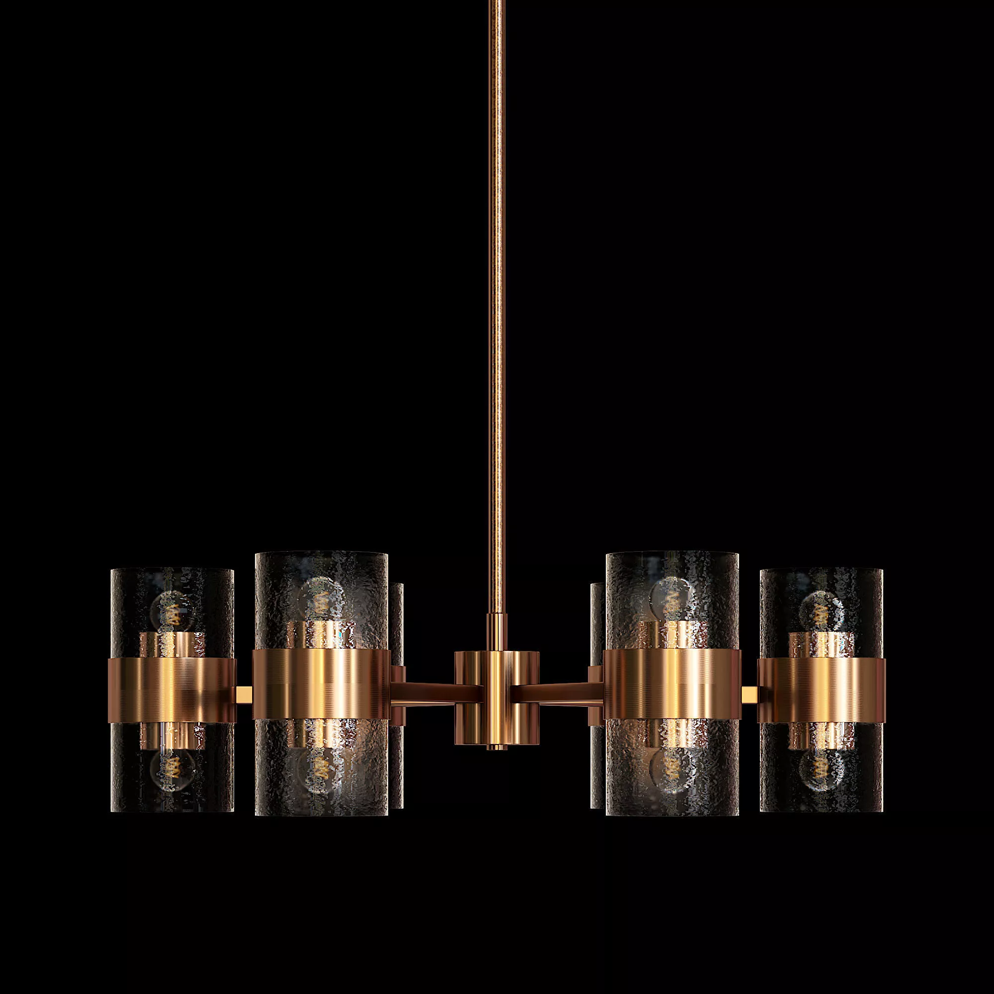 Uttermost Marinot Chandelier Low-poly 3D model