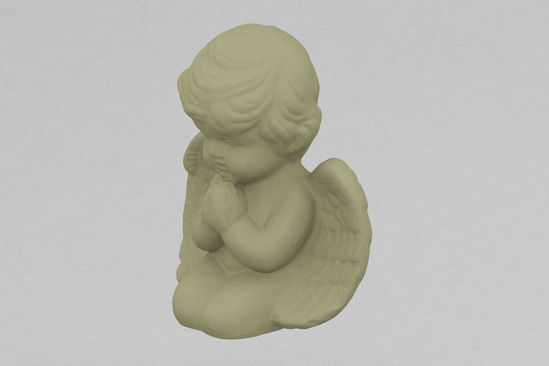 little angel 3D print model_2