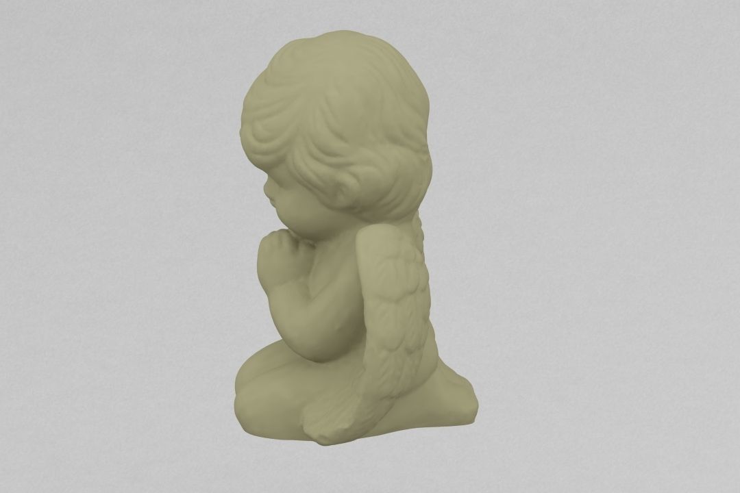 little angel 3D print model_3