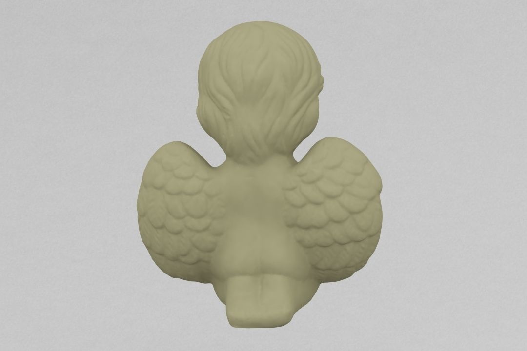 little angel 3D print model_4
