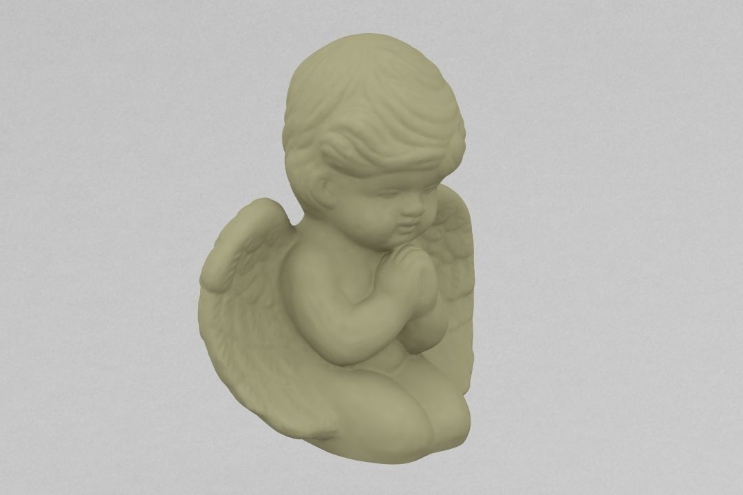 little angel 3D print model_1