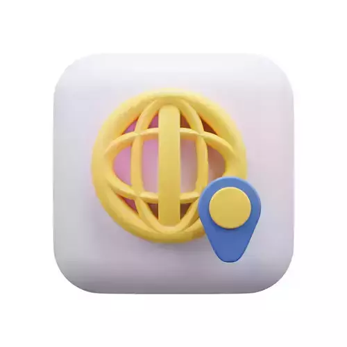 Worldwide and Location Icon