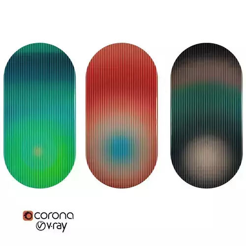 Colour Shift Panel set 3D model