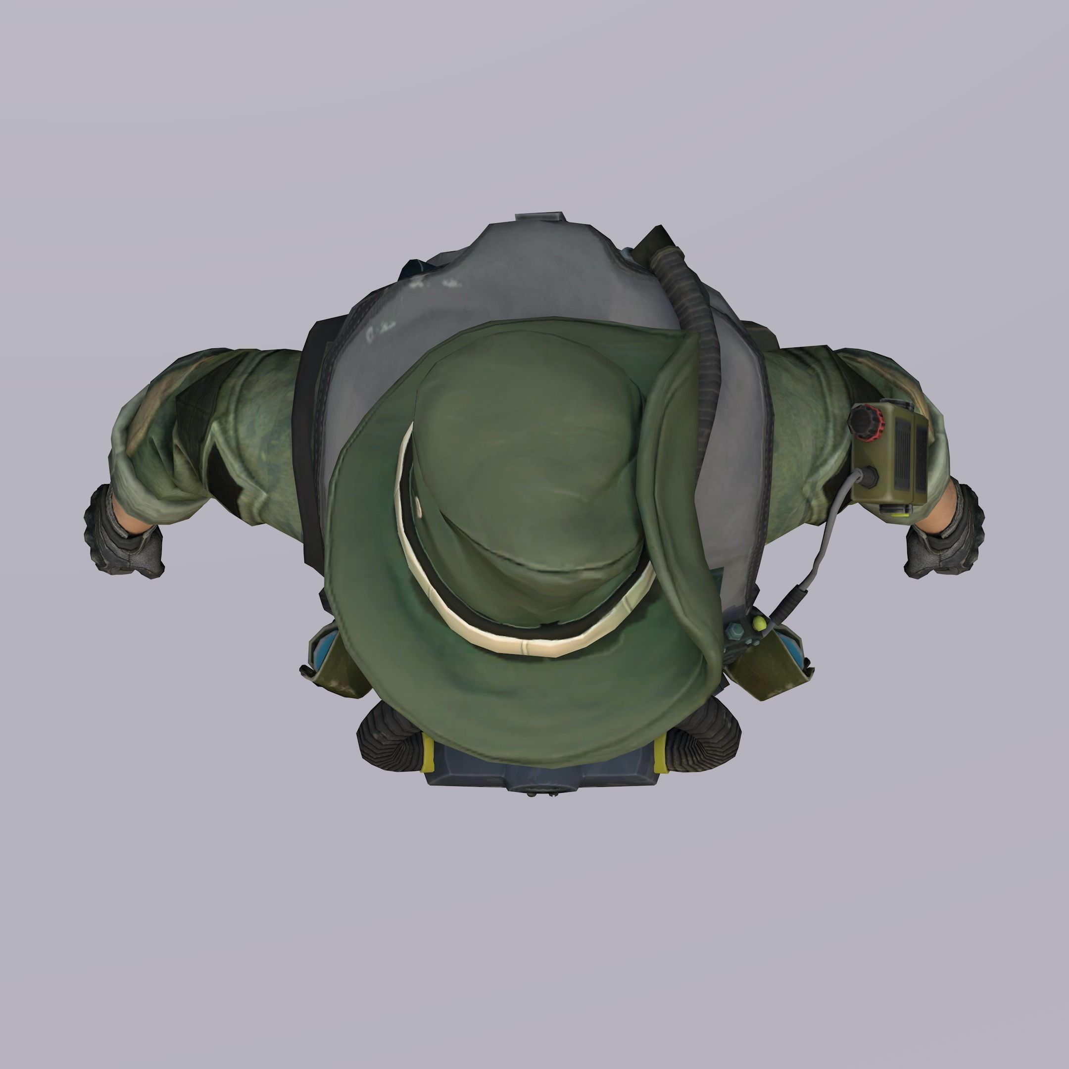 Agent from the game CSGO Lieutenant Kraiki 3D model_7