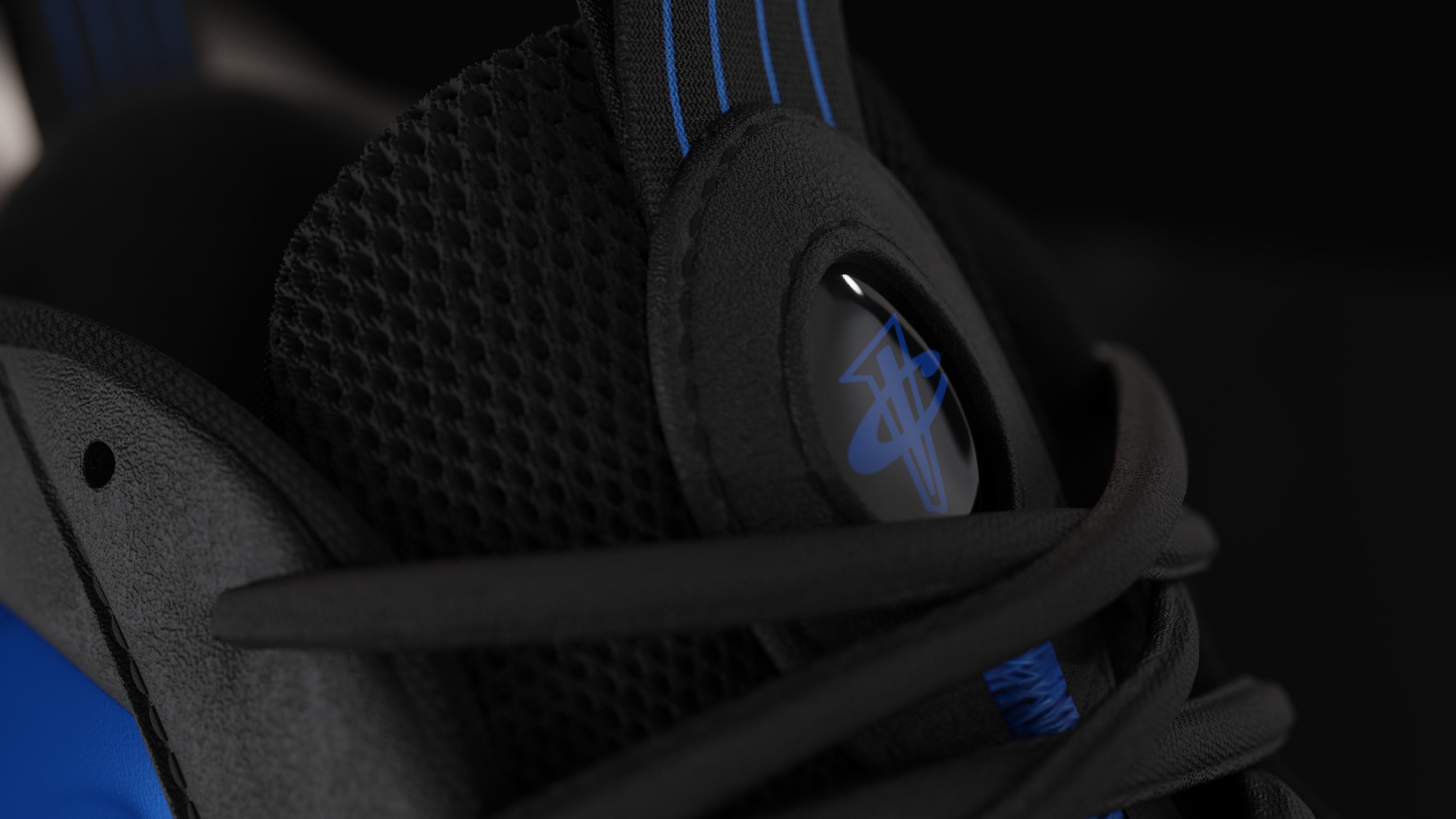 Nike Air Foamposite sneaker Low-poly 3D model_36