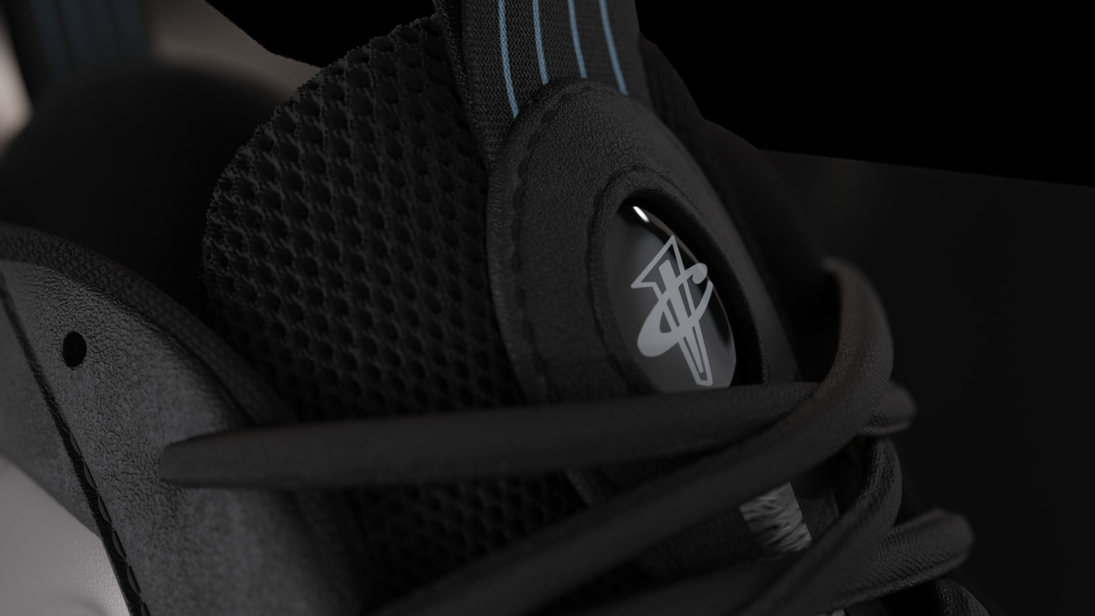 Nike Air Foamposite sneaker Low-poly 3D model_52