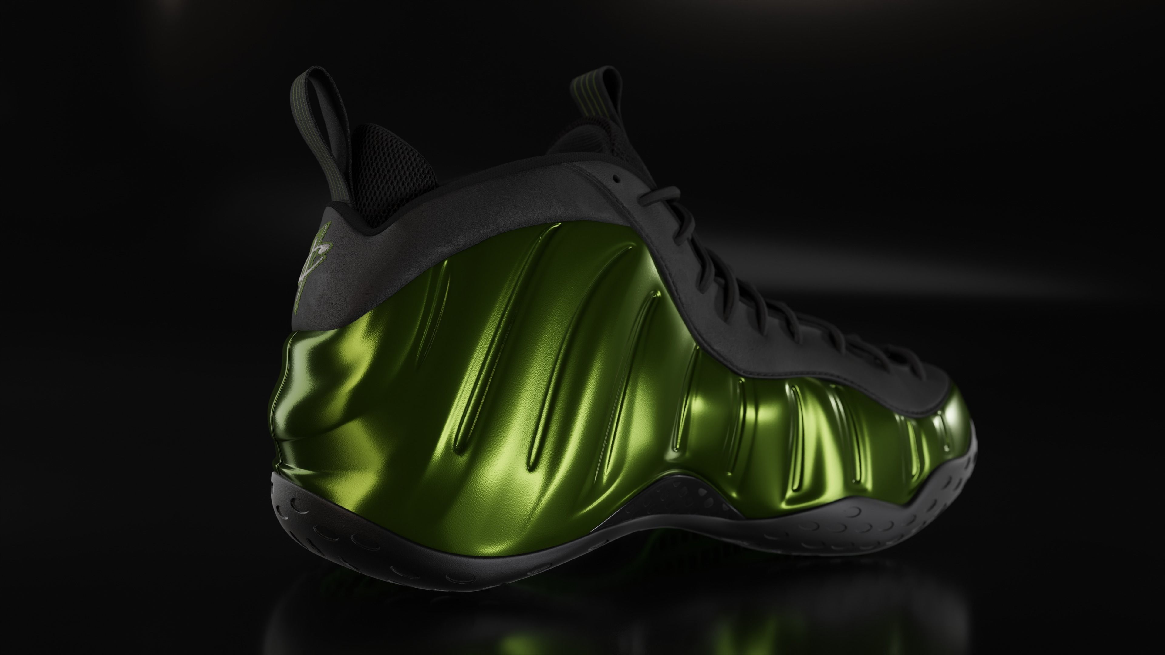 Nike Air Foamposite sneaker Low-poly 3D model_65