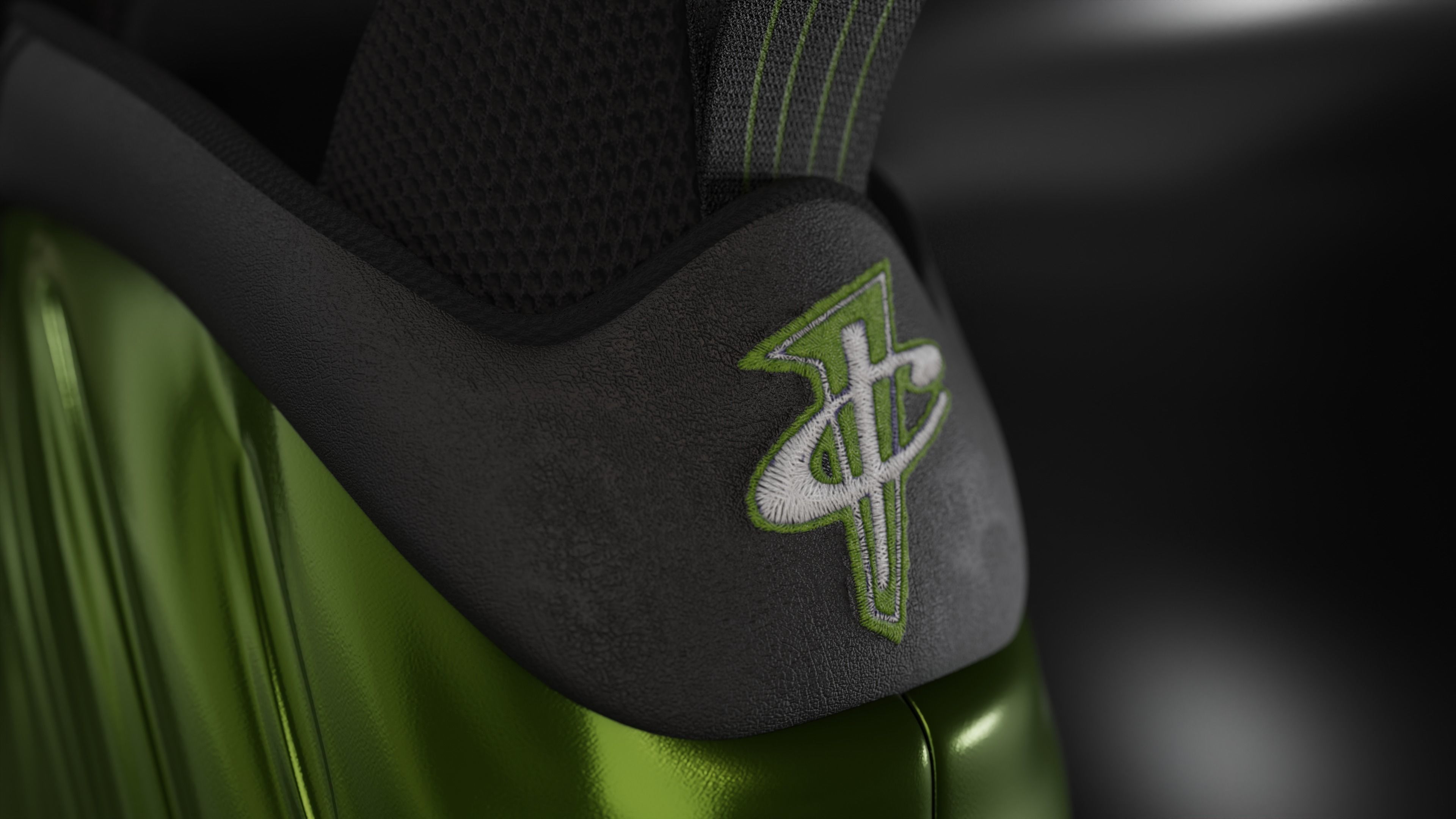 Nike Air Foamposite sneaker Low-poly 3D model_66