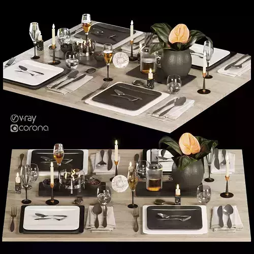 Tableware-4-Manufacture-Rock table setting