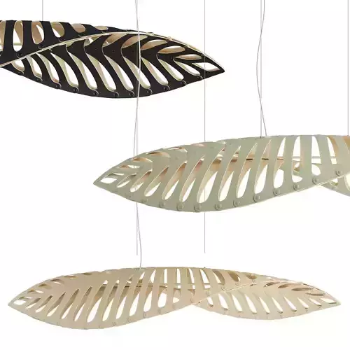 David Trubridge NAVICULA Hanging lamp