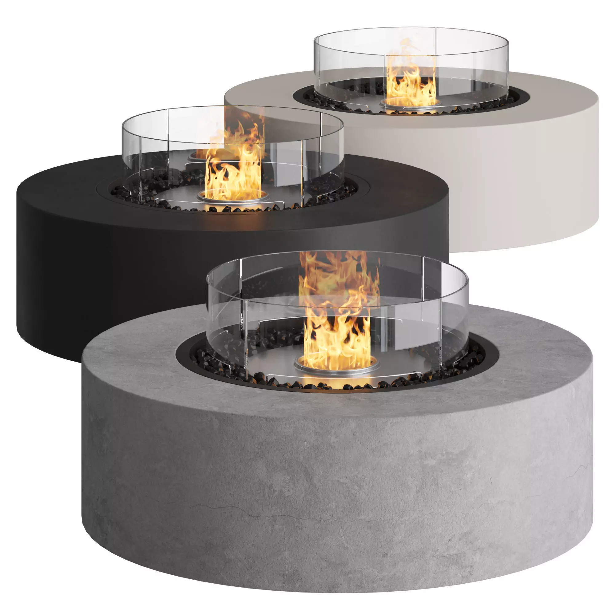 EcoSmart Fire Fireplace 3D model_0