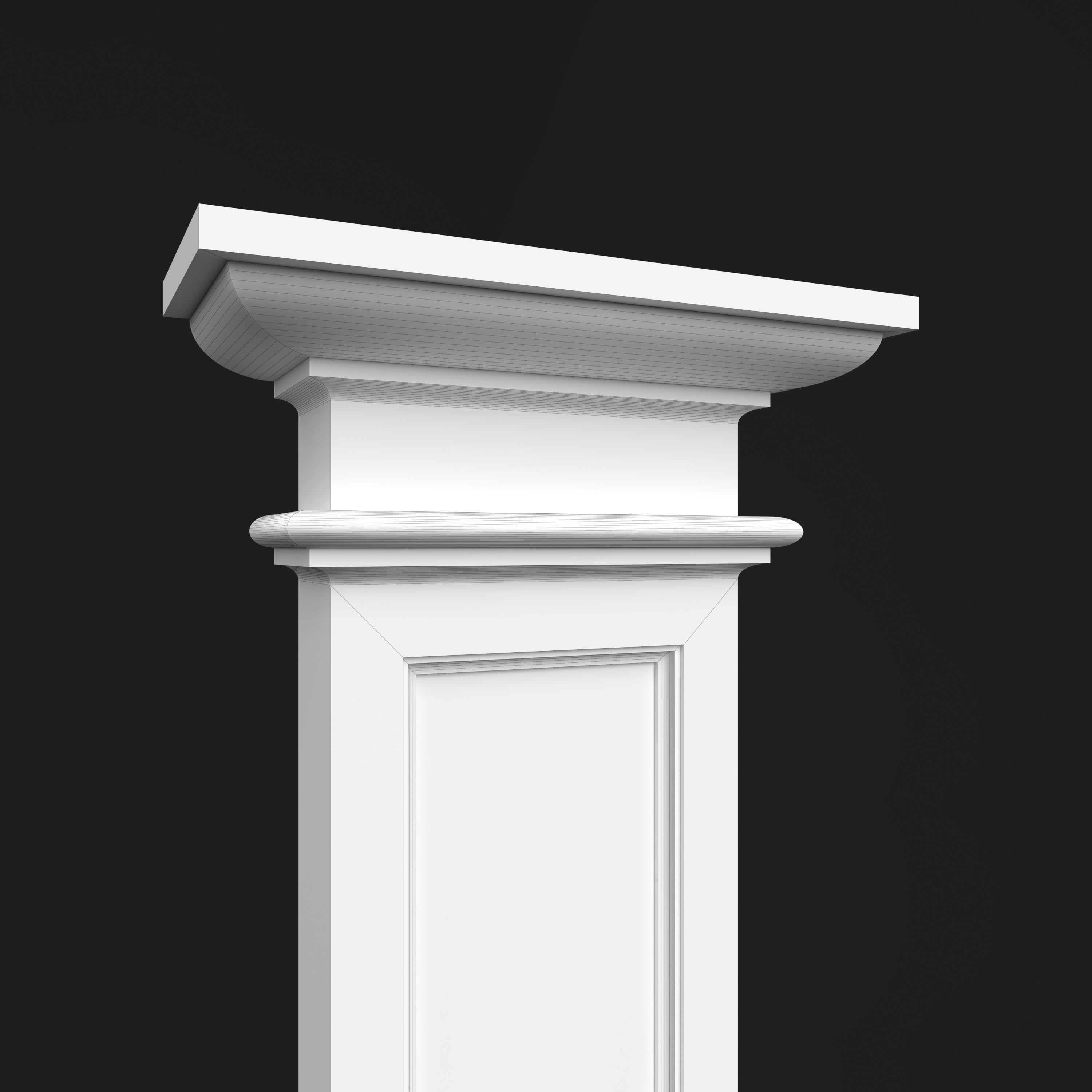 Column Decorative 16 3D model_3
