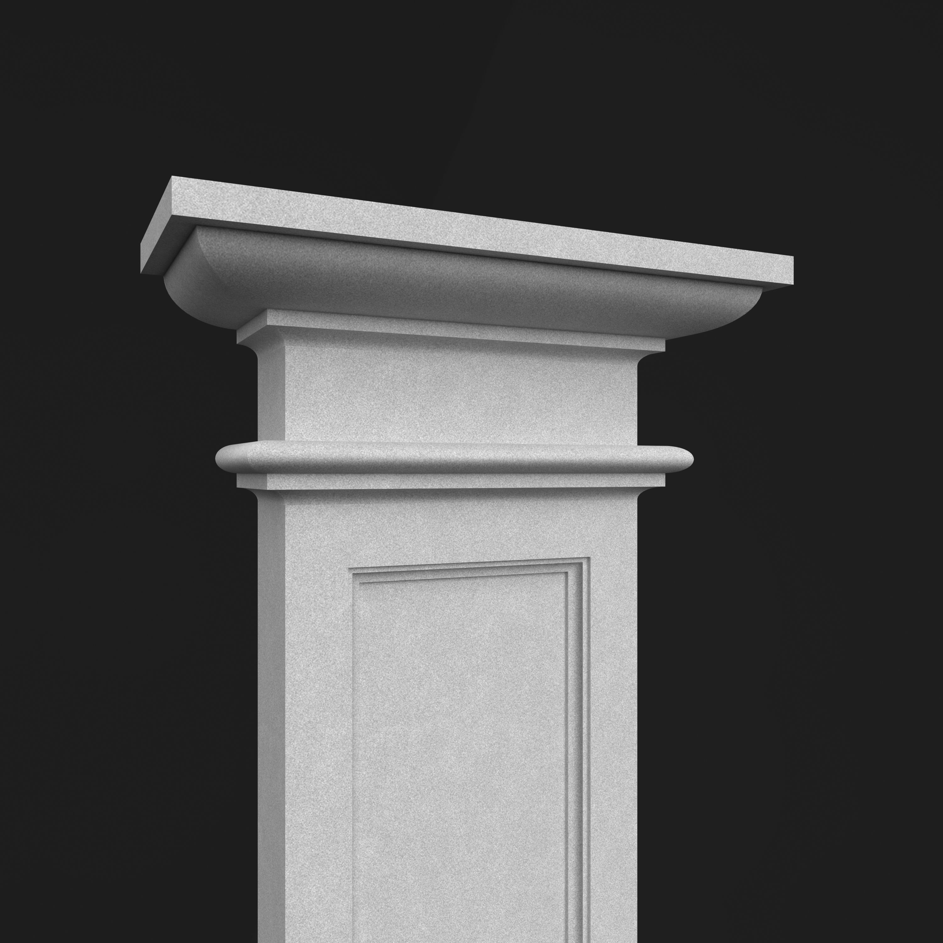 Column Decorative 16 3D model_2