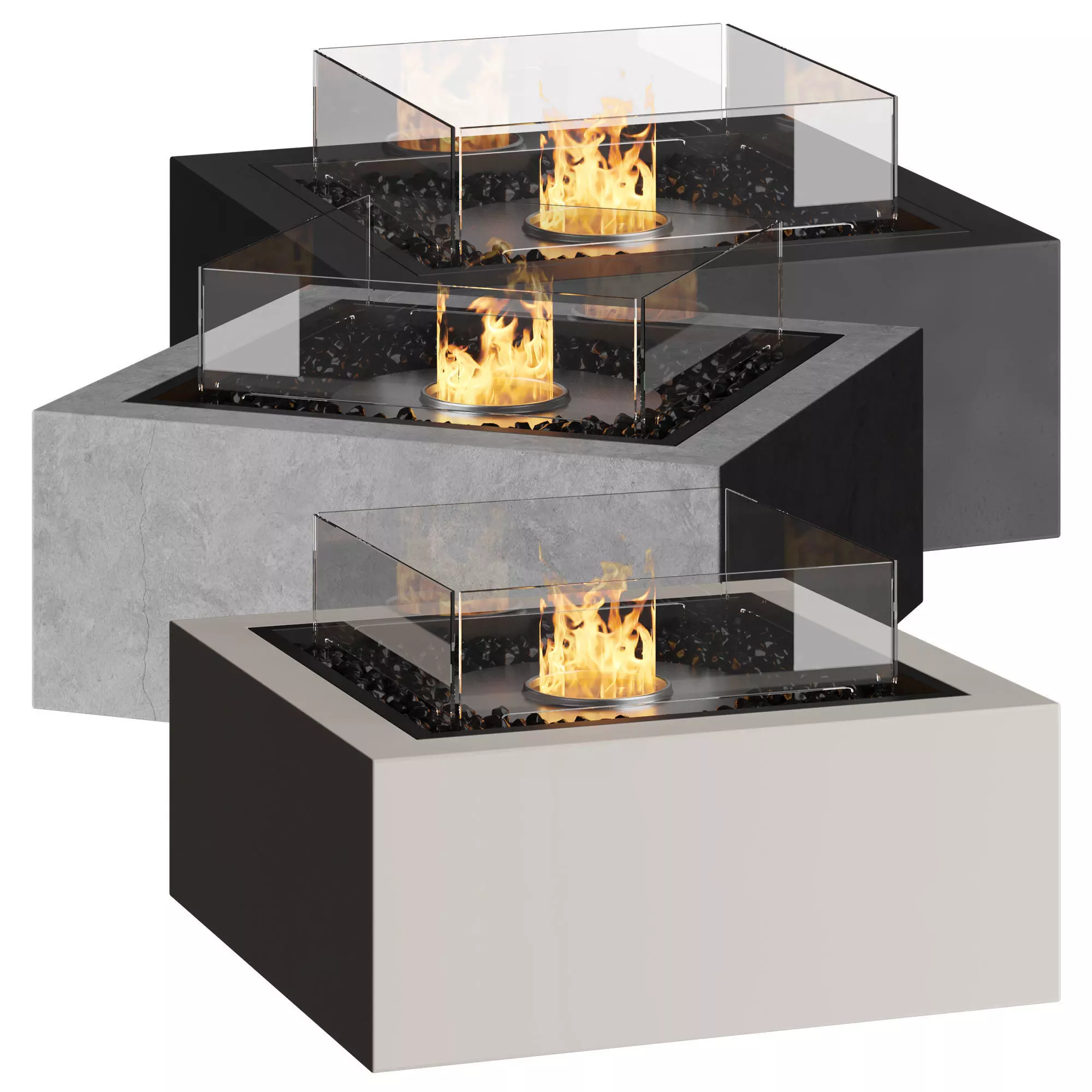 EcoSmart Fire Fireplace 3D model_0