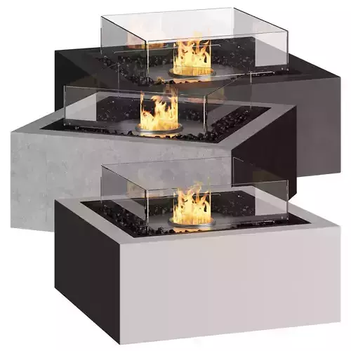 EcoSmart Fire Fireplace 3D model