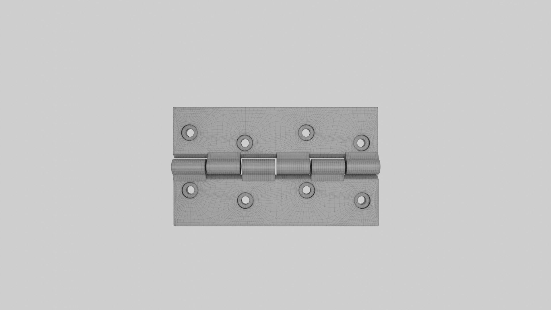 Plastic Hinges Set 3D print model_6