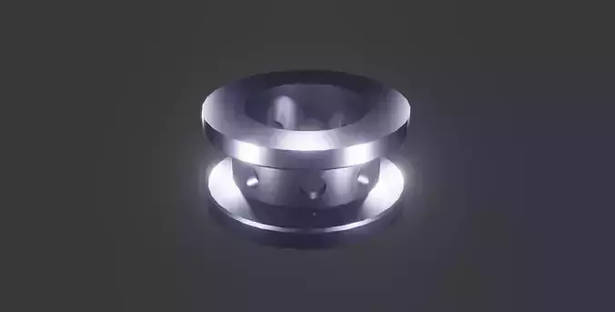 Mechanical Part 3D Model 3D model