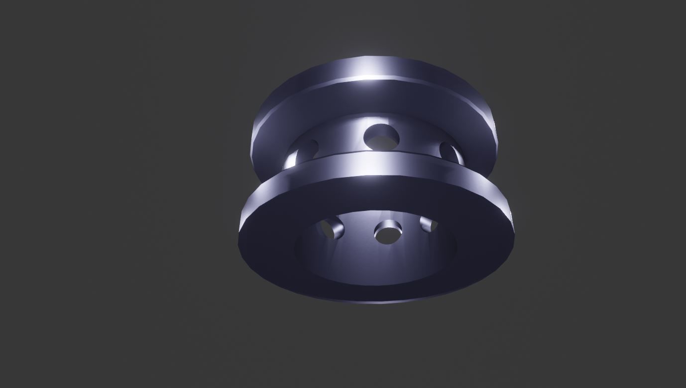Mechanical Part 3D Model 3D model_2