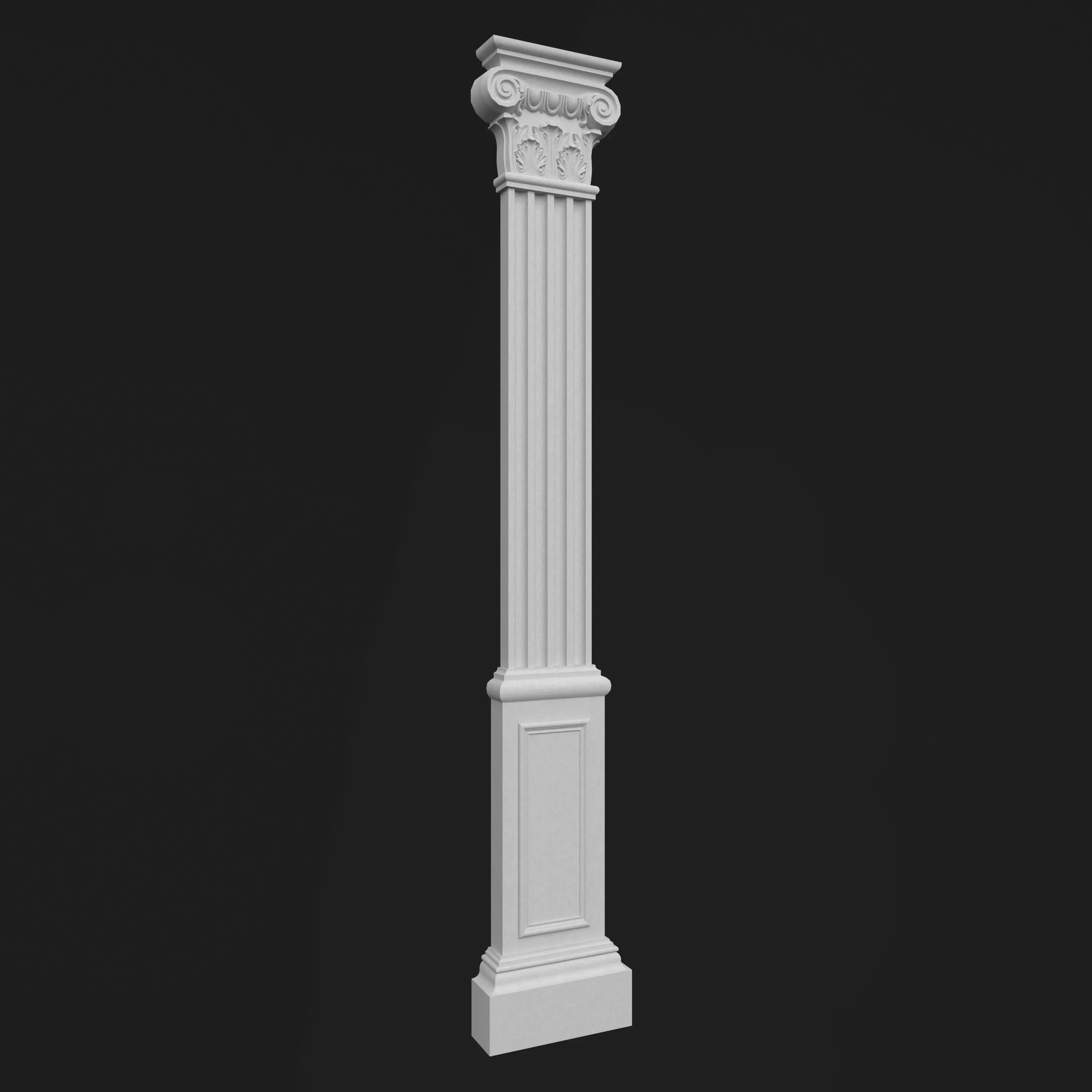 Column Decorative 17 3D model_0