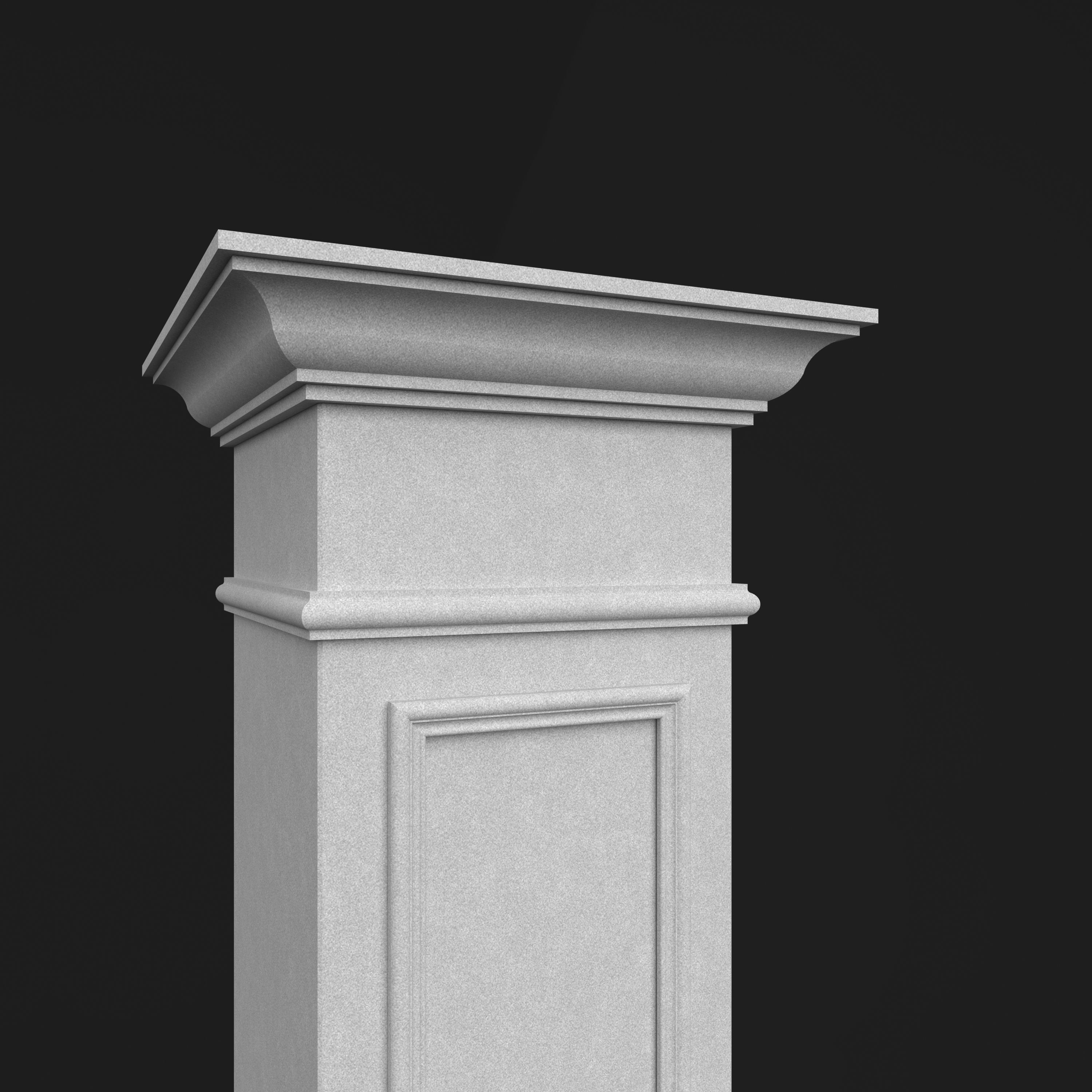 Column Decorative 18 3D model_2