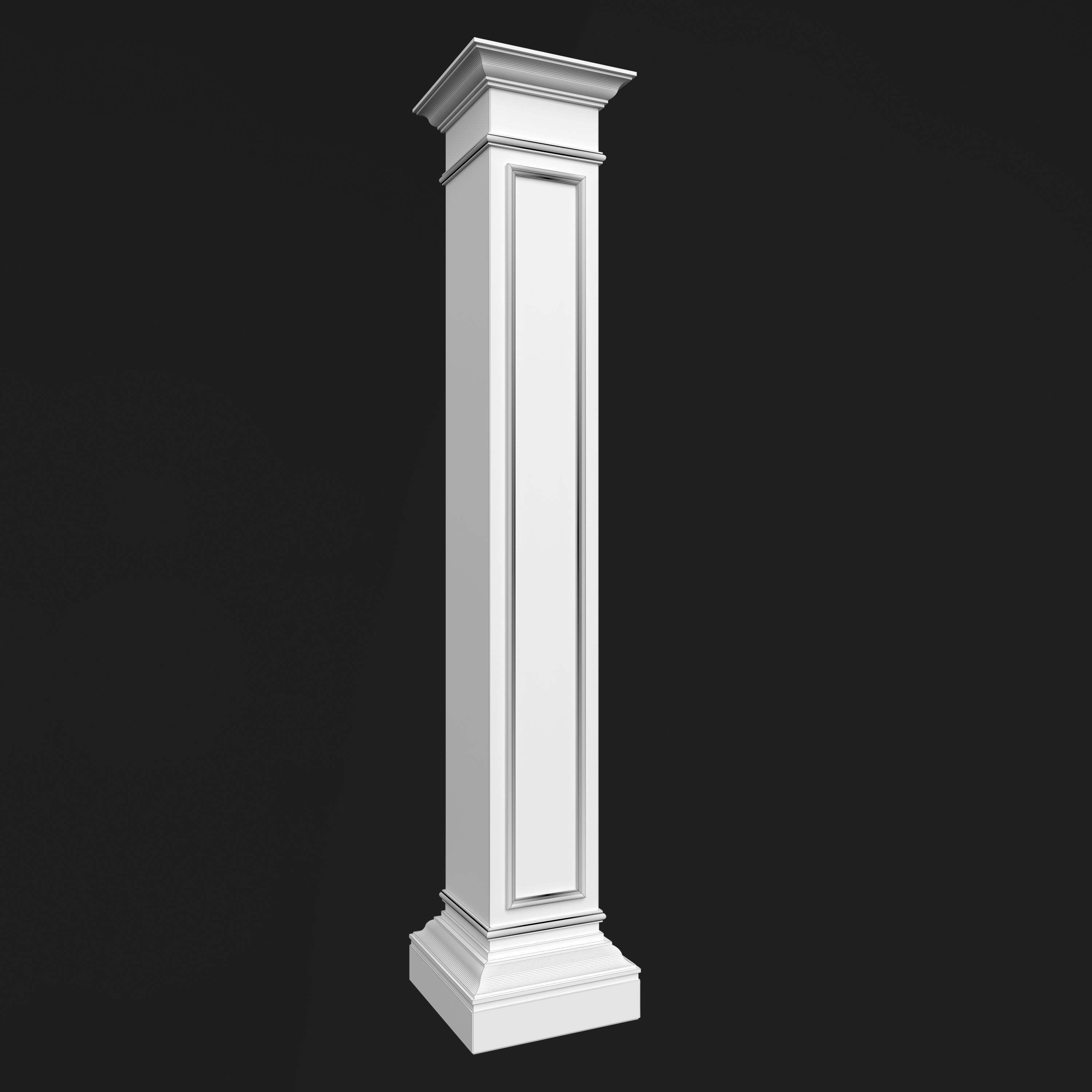 Column Decorative 18 3D model_1