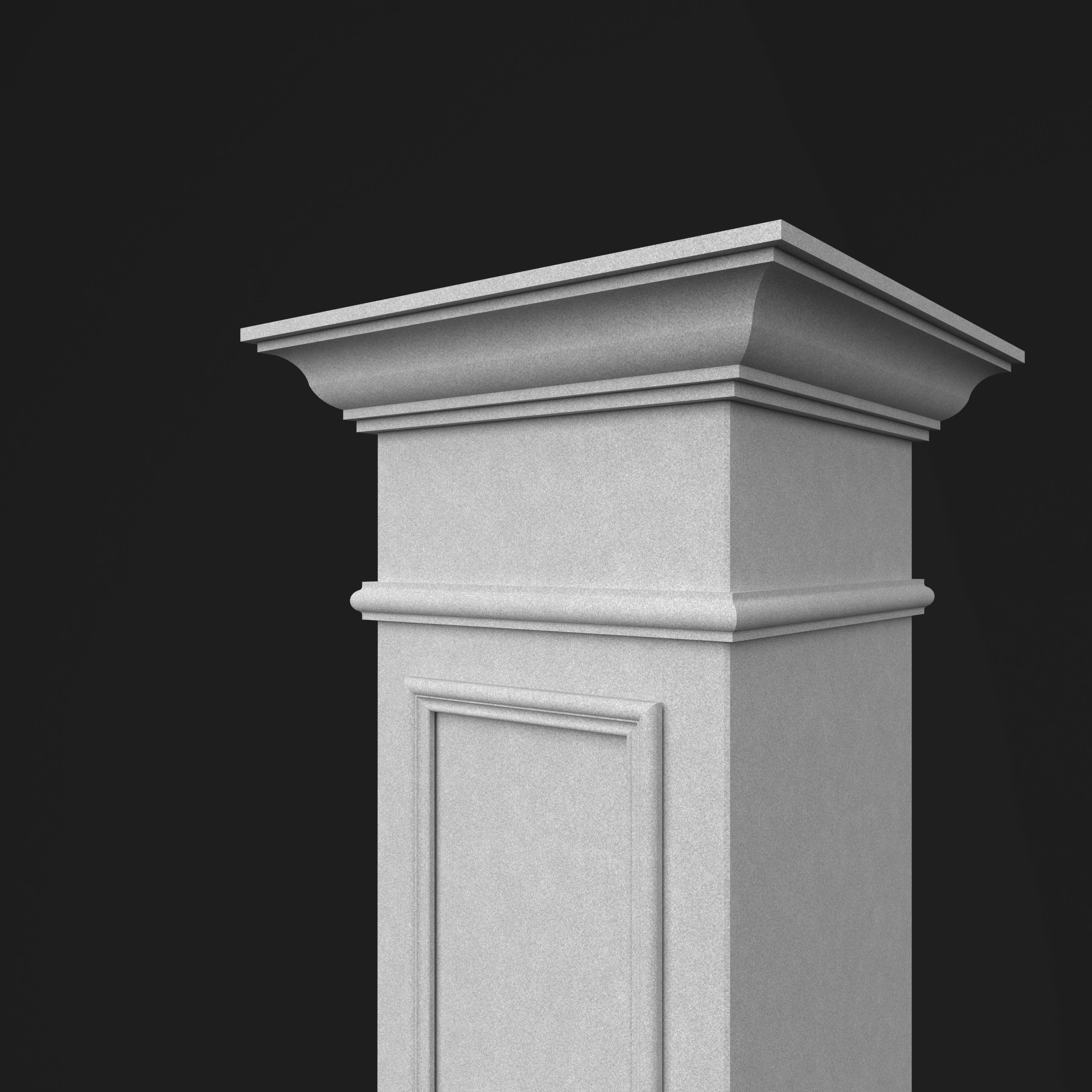 Column Decorative 18 3D model_10