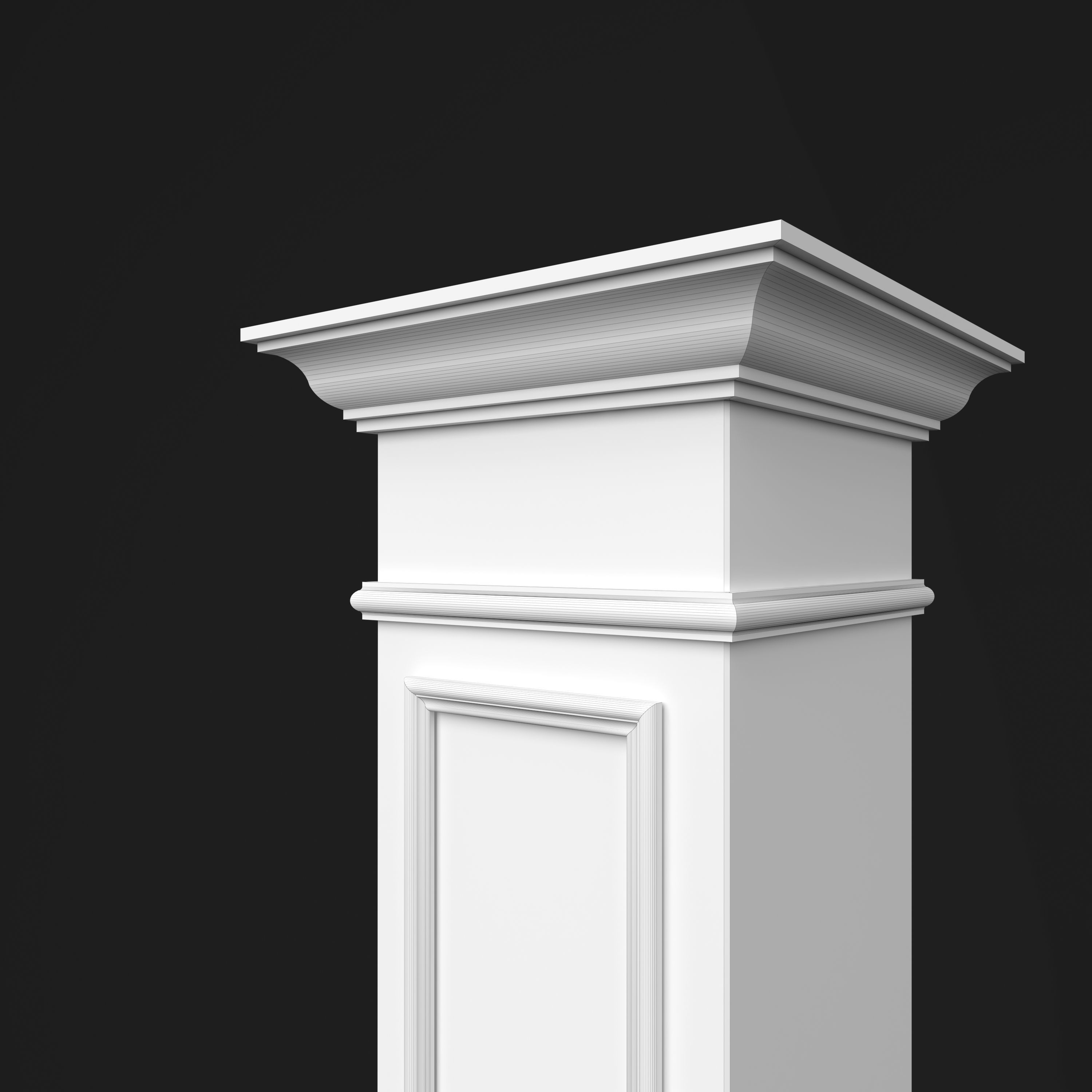 Column Decorative 18 3D model_11