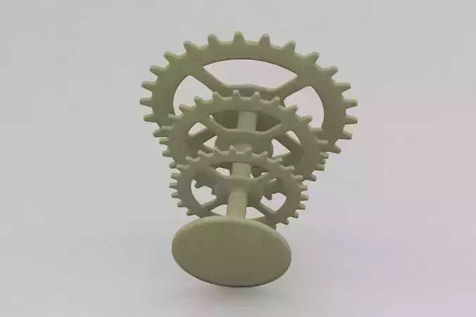 gearwheel chair 3D print model