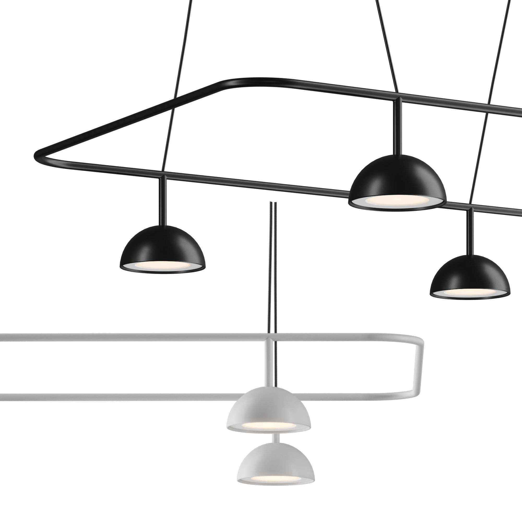 Estiluz CUPOLINA Hanging lamp 3D model_4