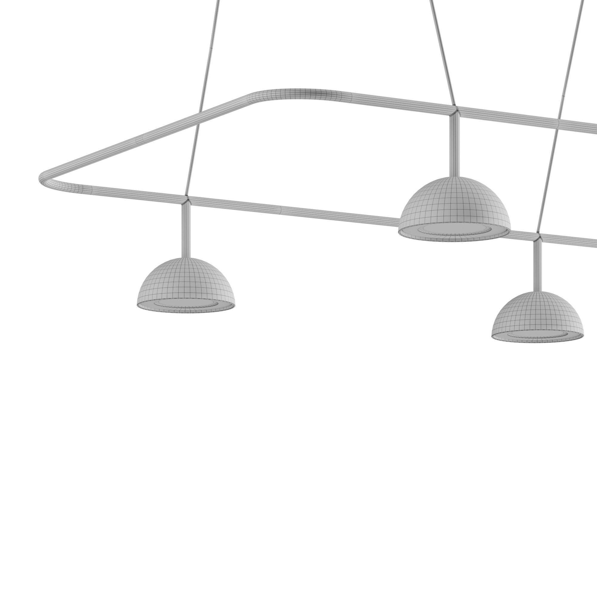 Estiluz CUPOLINA Hanging lamp 3D model_5